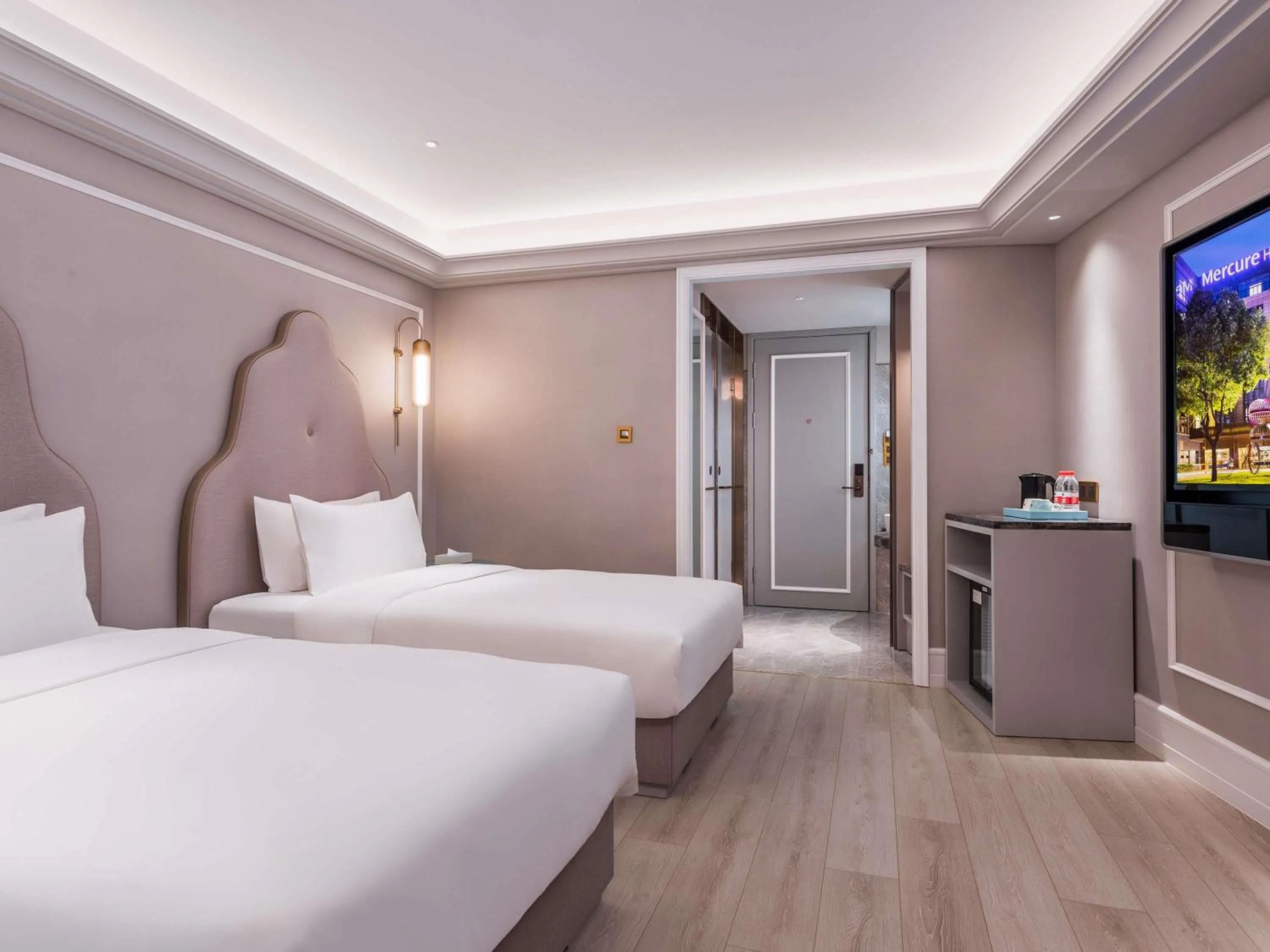 Bedroom, Bed in Mercure Shijiazhuang People Square