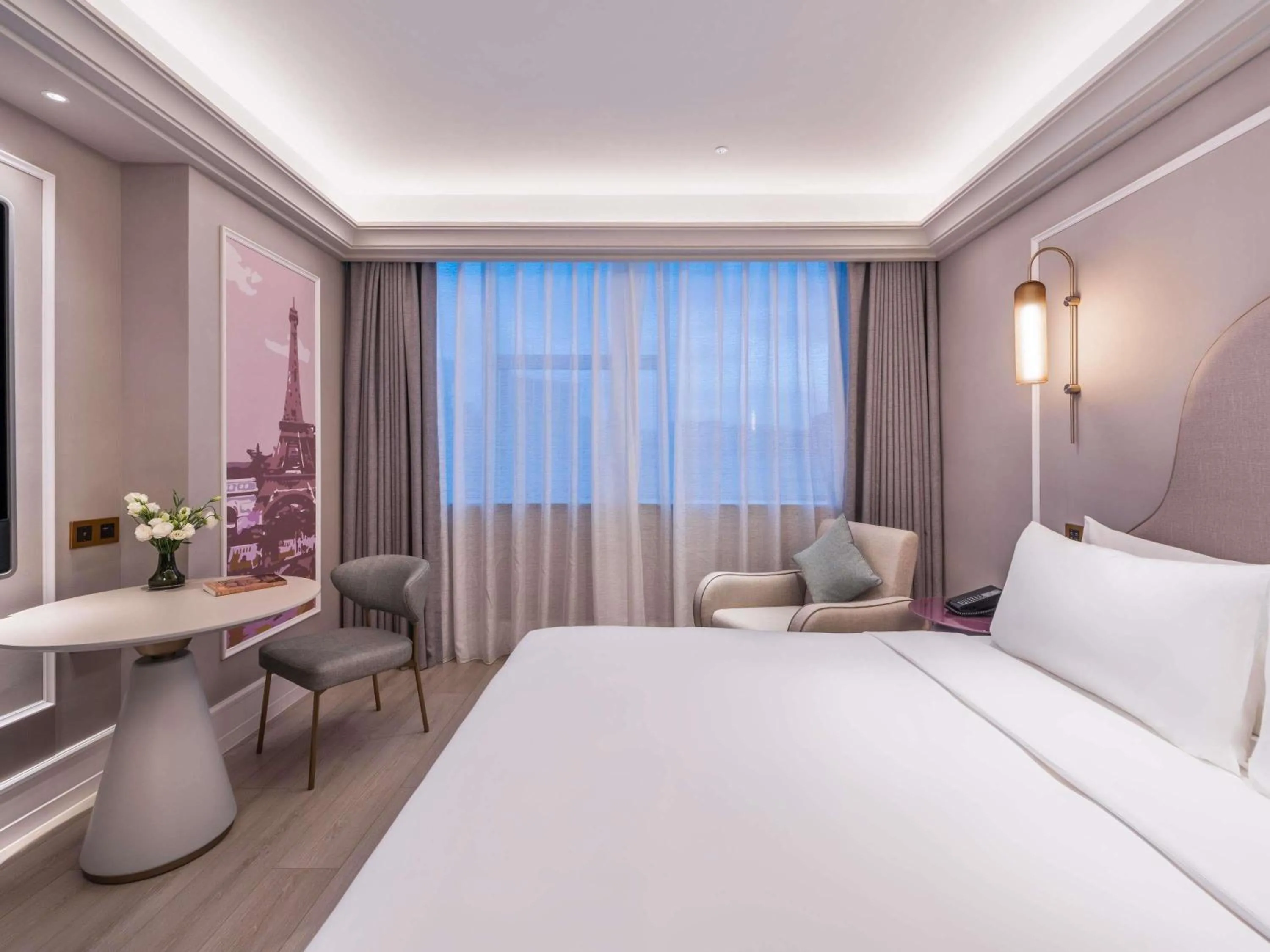 Bedroom, Bed in Mercure Shijiazhuang People Square