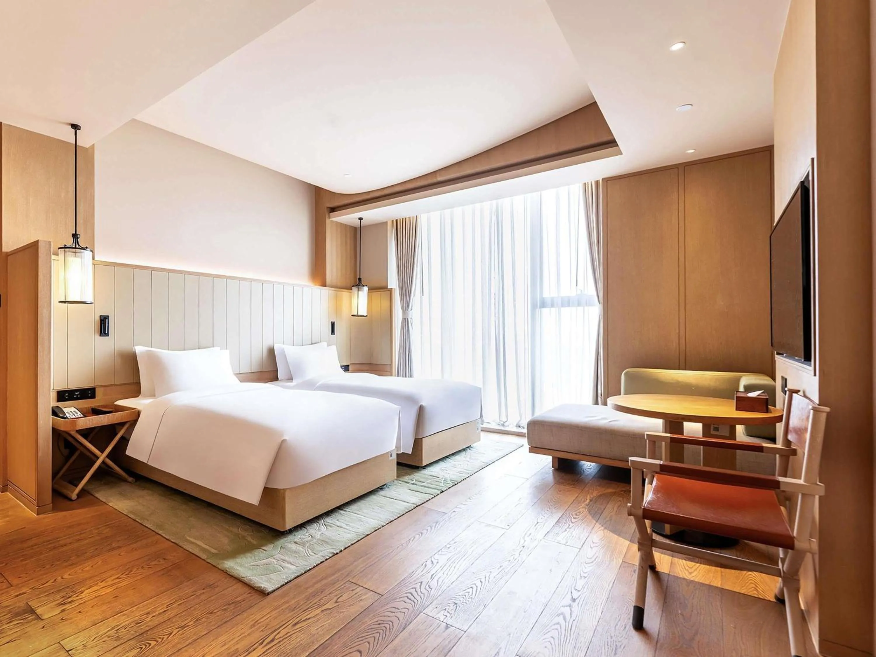 Bedroom, Bed in Swissotel Xi' an Xinxing Hot Spring