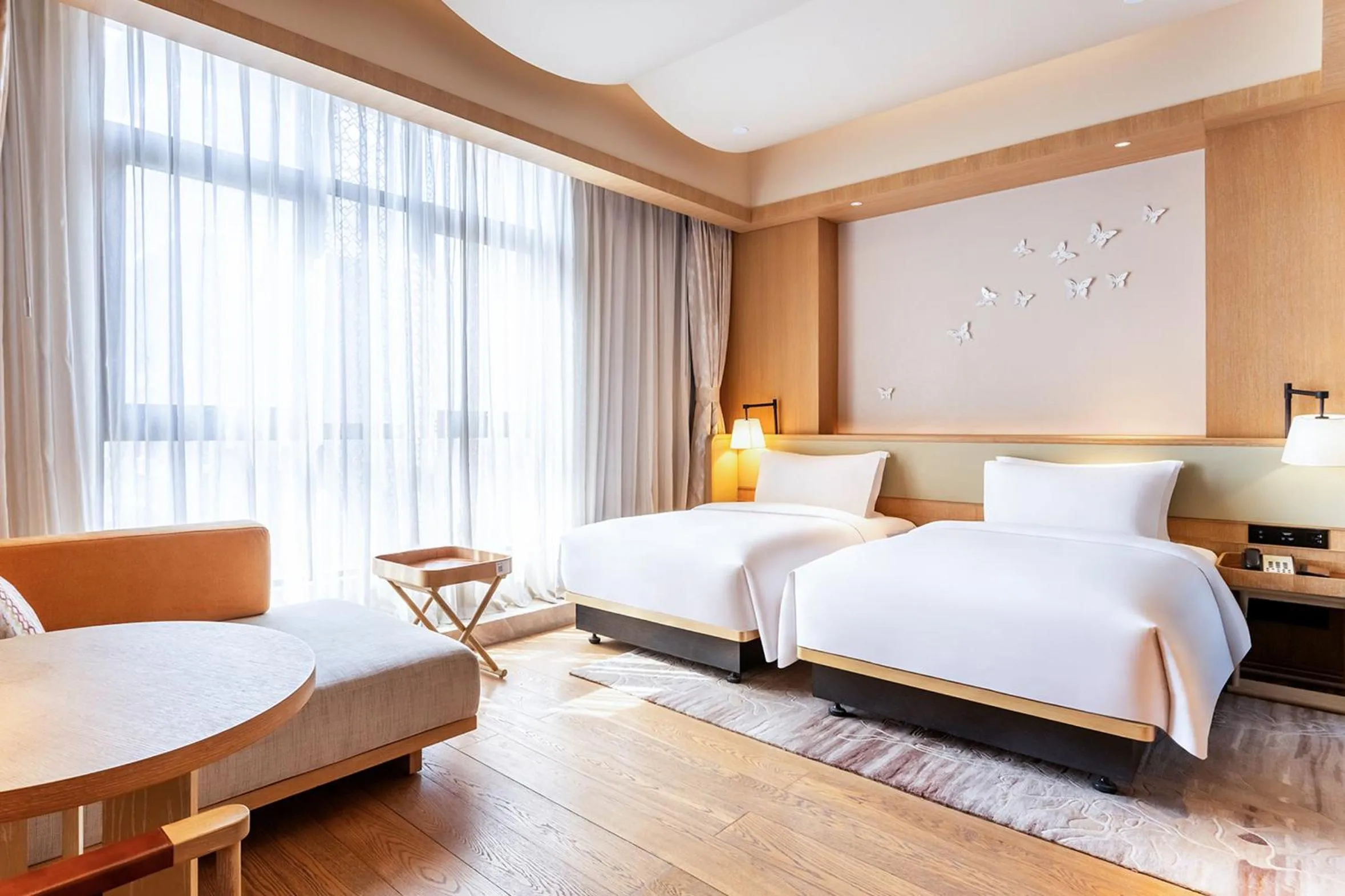 Bedroom, Bed in Swissotel Xi' an Xinxing Hot Spring