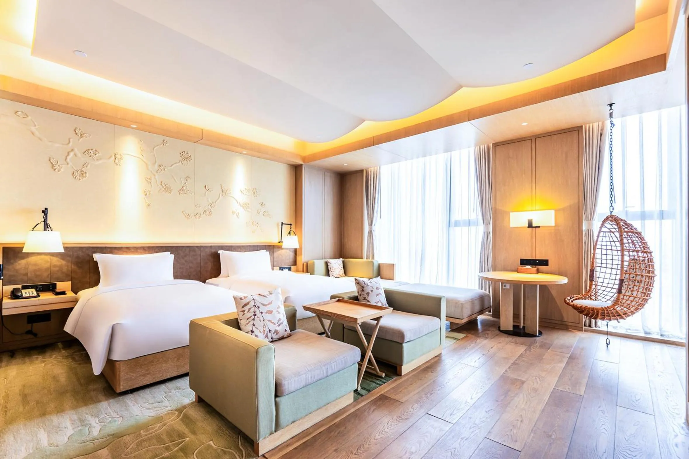 Bedroom, Bed in Swissotel Xi' an Xinxing Hot Spring