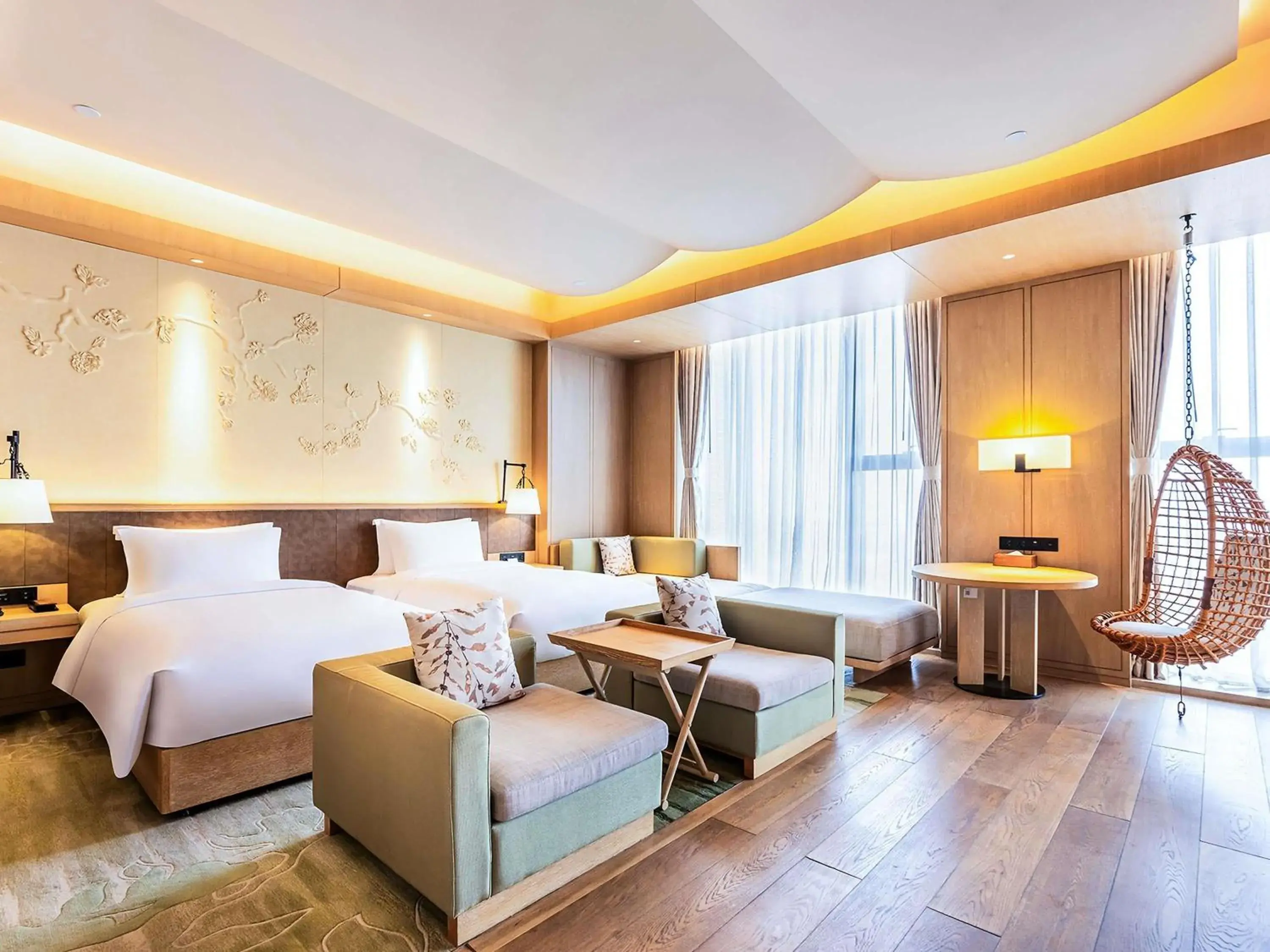 Bedroom, Bed in Swissotel Xi' an Xinxing Hot Spring Bedroom, Bed in Swissotel Xi' an Xinxing Hot Spring