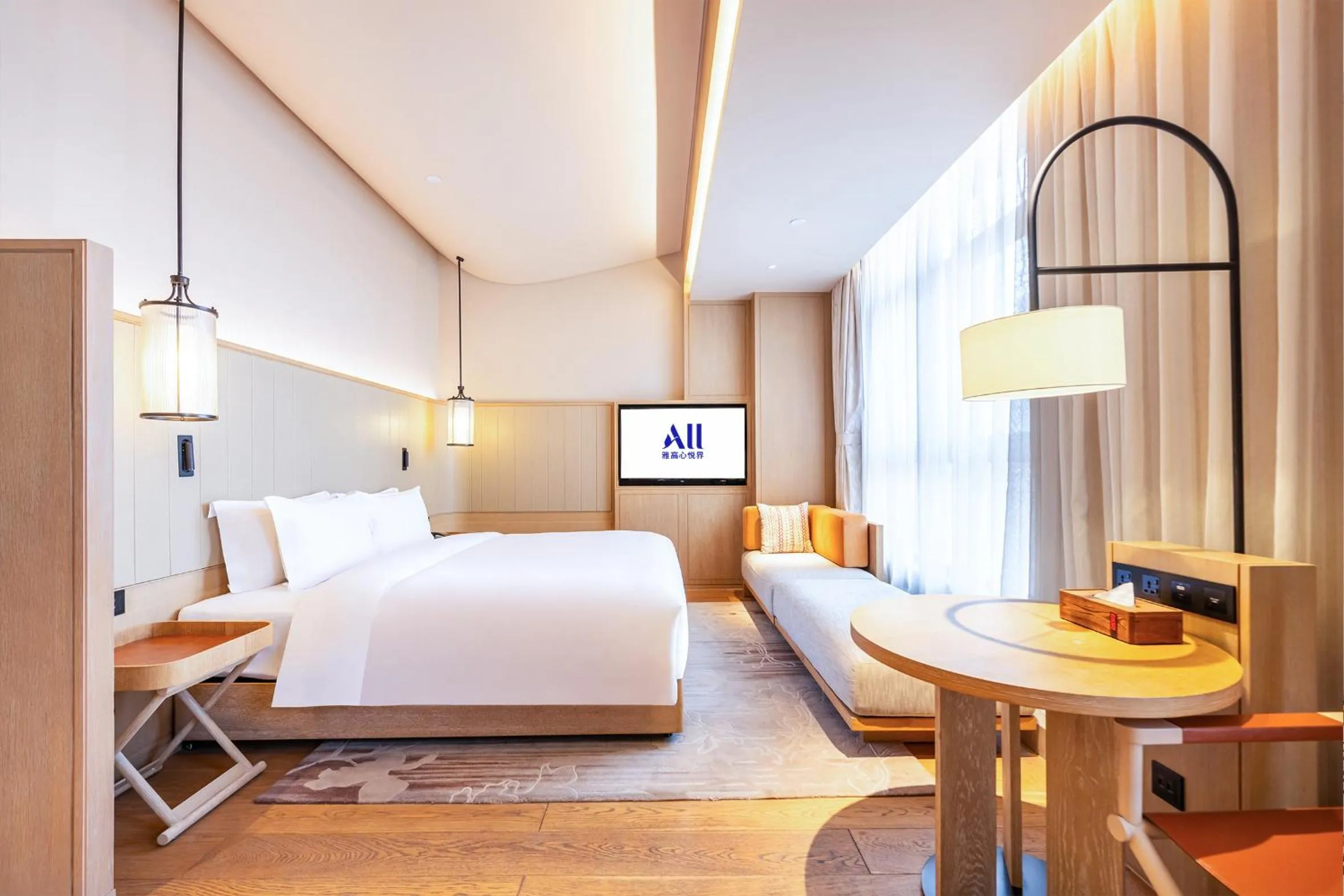 Bedroom, Bed in Swissotel Xi' an Xinxing Hot Spring