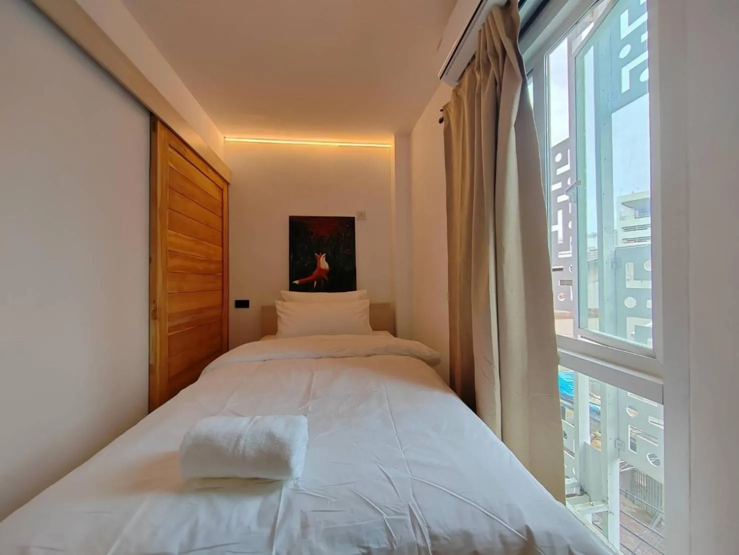 Photo of the whole room, Bed in The Motuga Hostel Bangkok