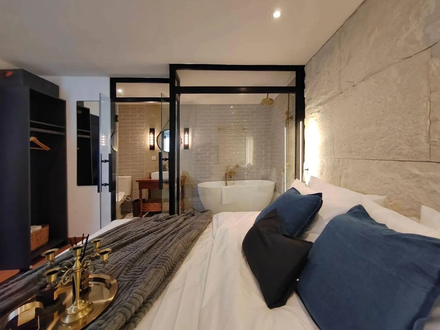 Photo of the whole room, Bed in The Motuga Hostel Bangkok