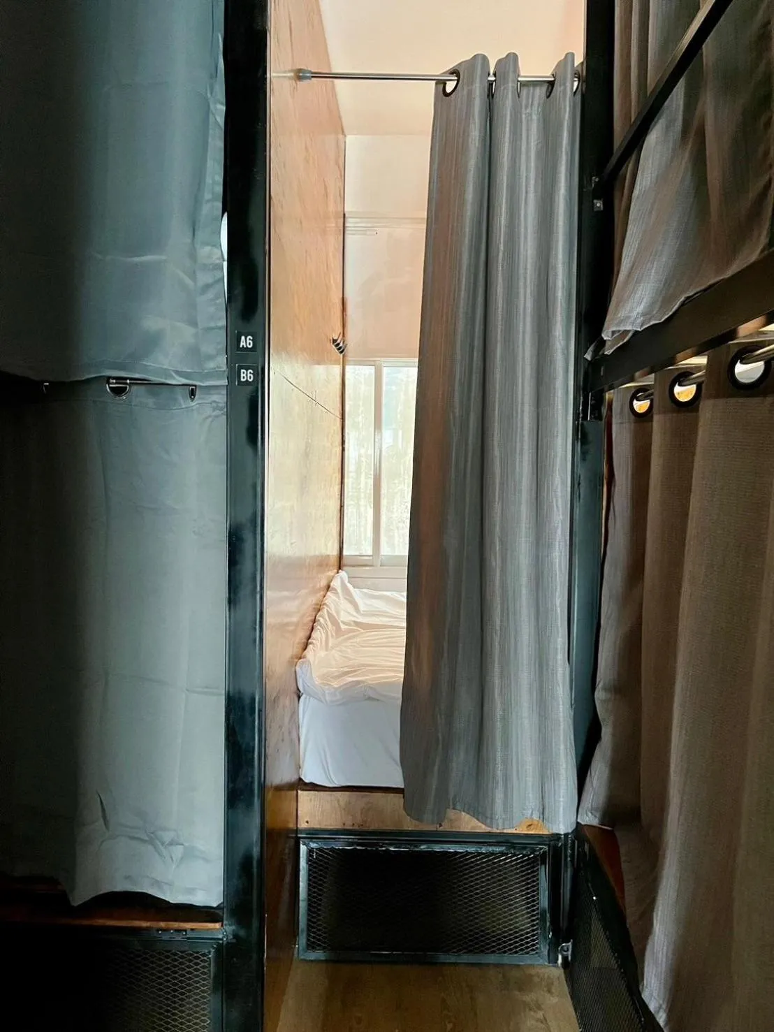 Bed in The Motuga Hostel Bangkok