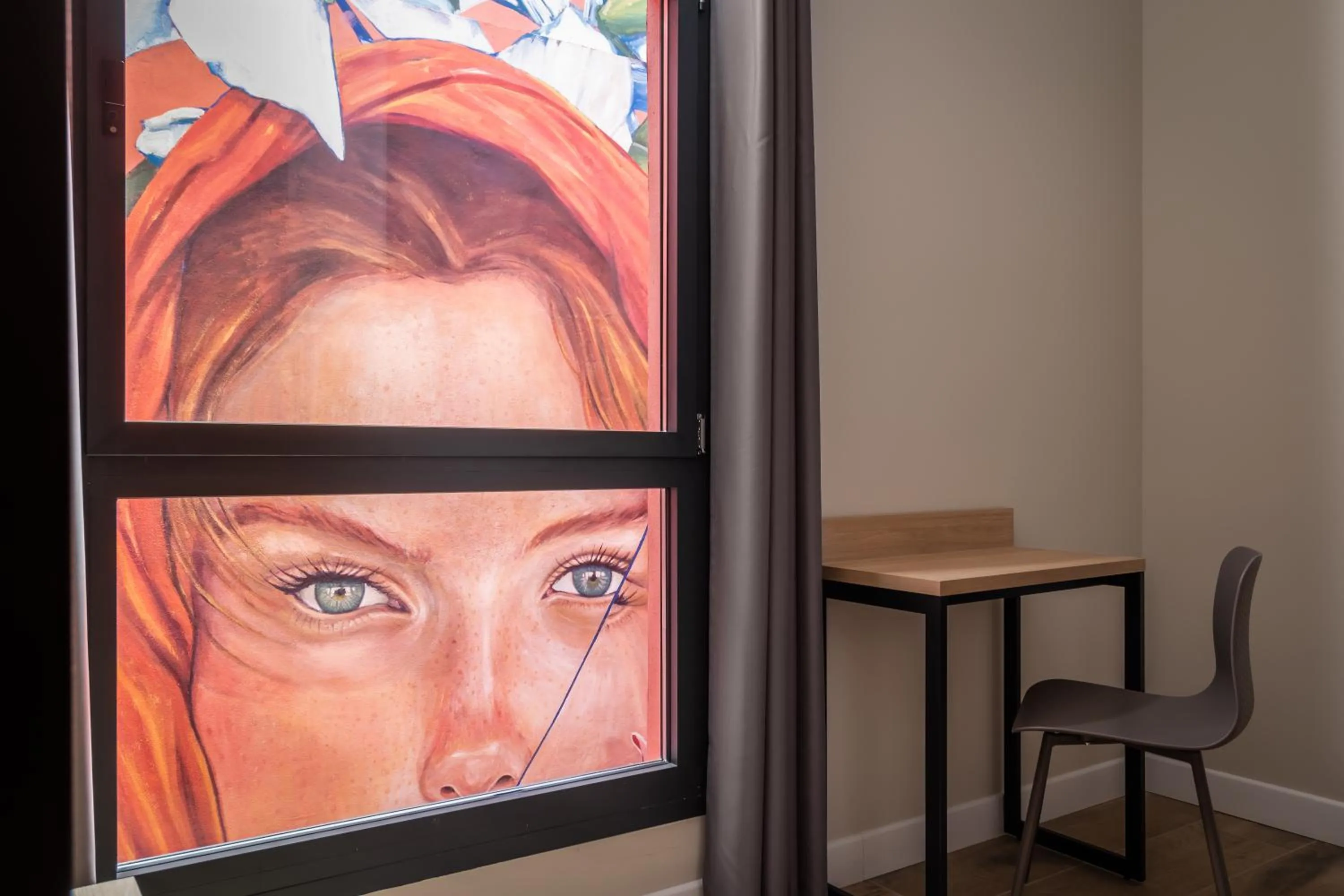 Inner courtyard view in Aerohotel Barcelona Airport 24h