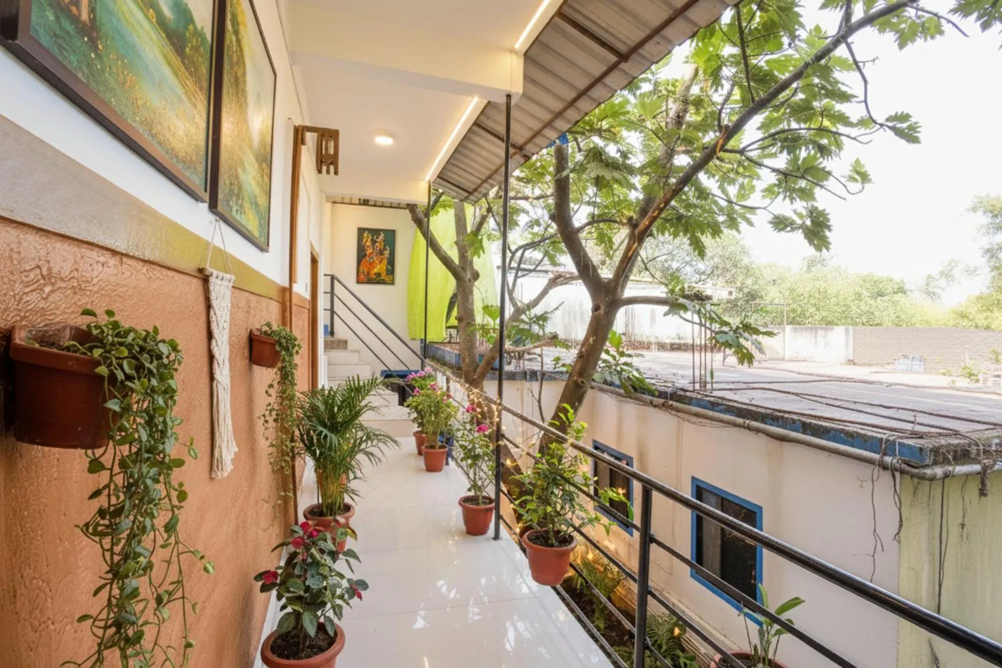 Balcony/Terrace in Via Horizon Hideaway Anjuna - Nr Anjuna Beach