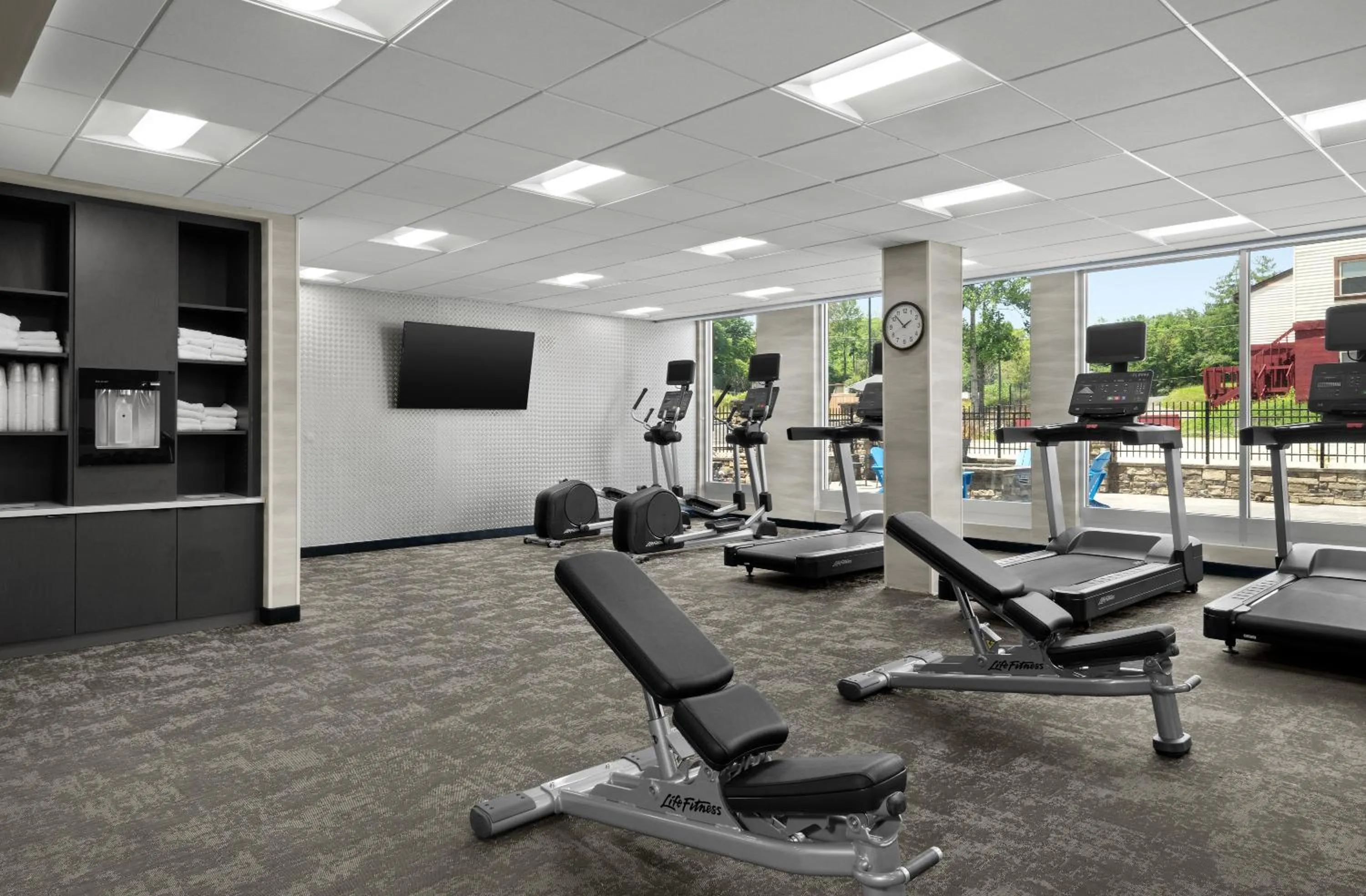 Fitness centre/facilities in Fairfield by Marriott Inn & Suites Beckley