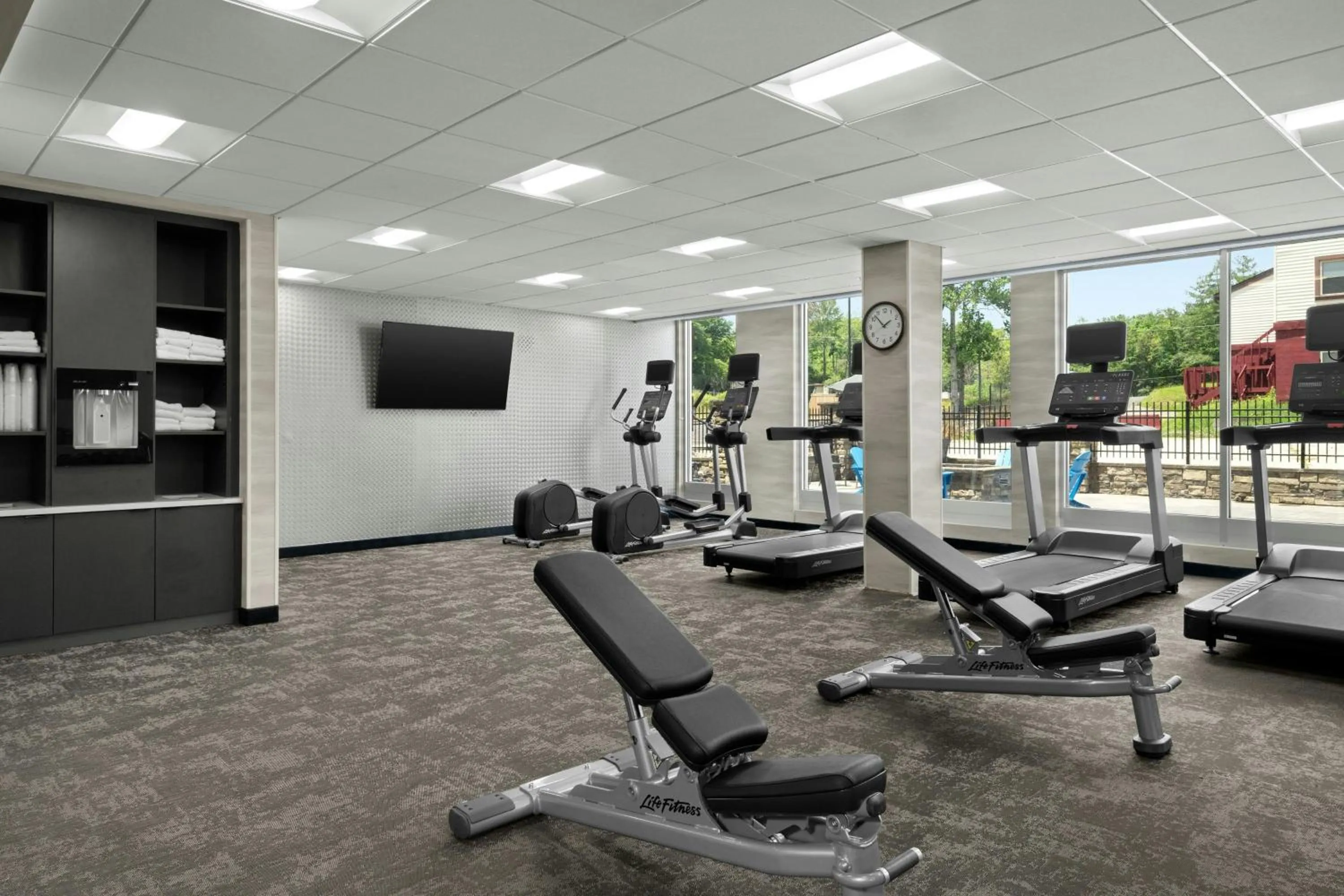 Fitness centre/facilities in Fairfield by Marriott Inn & Suites Beckley
