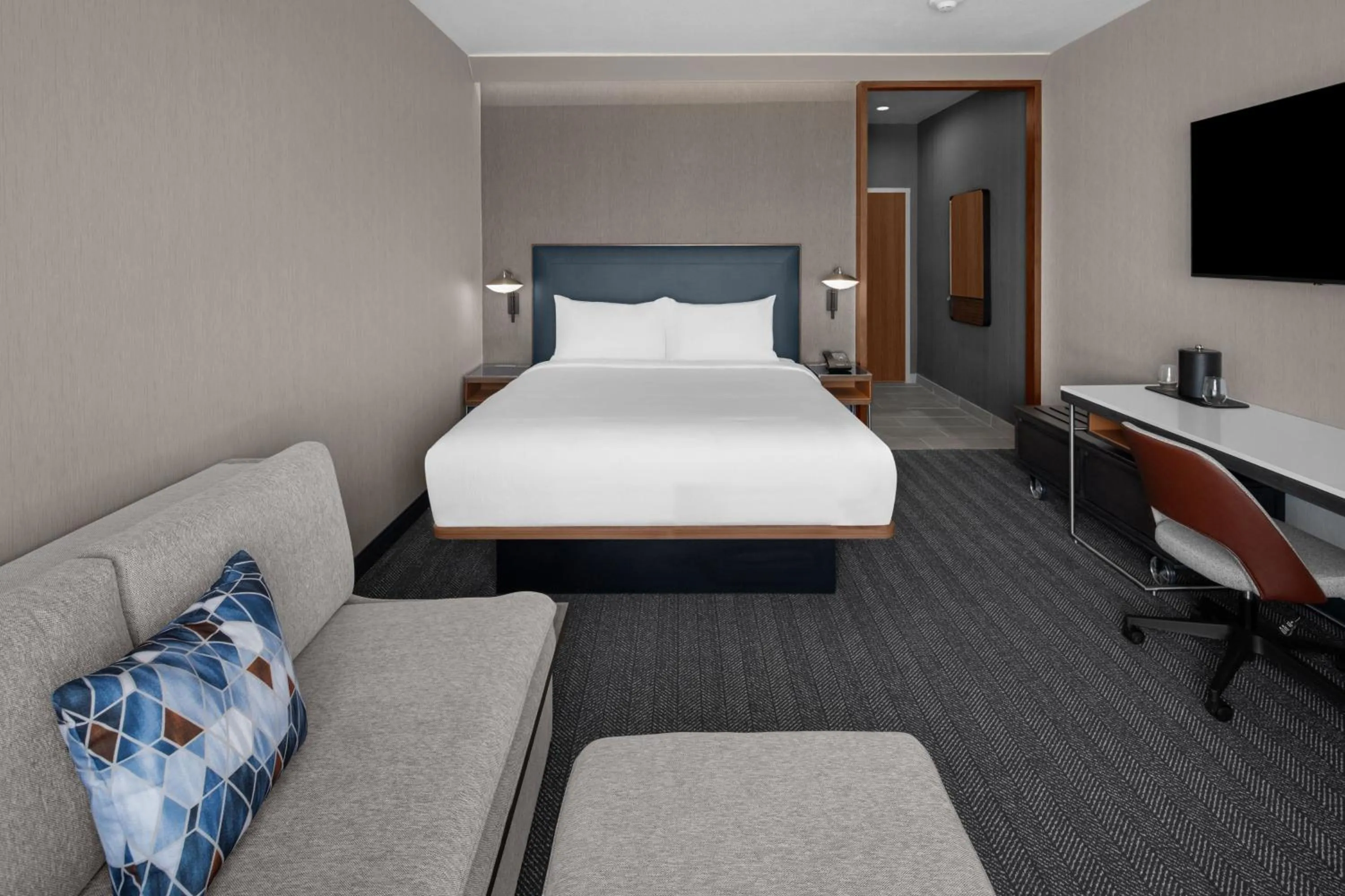 Bedroom, Bed in Courtyard by Marriott Reno Sparks