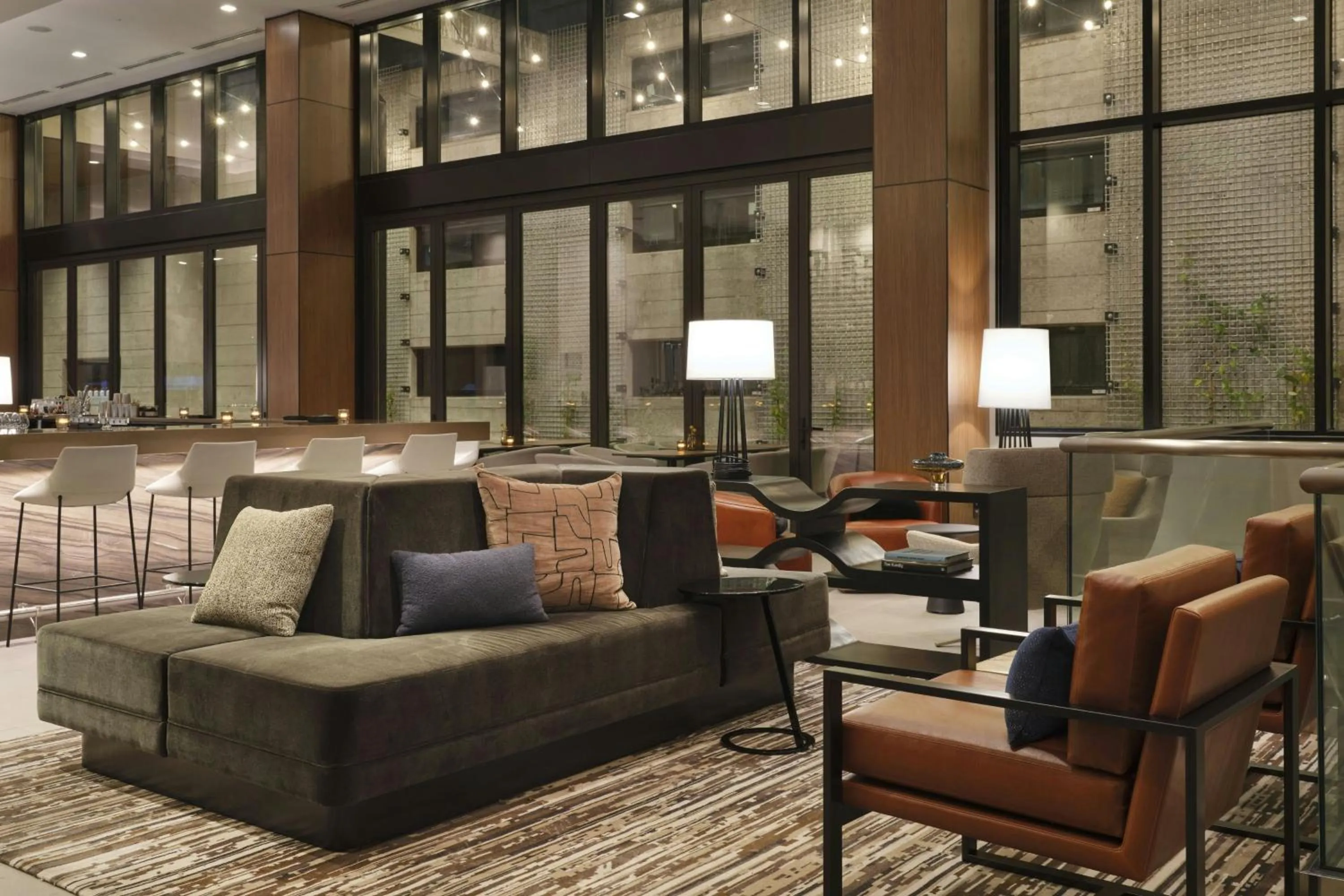 Lobby or reception in AC Hotel Seattle Downtown