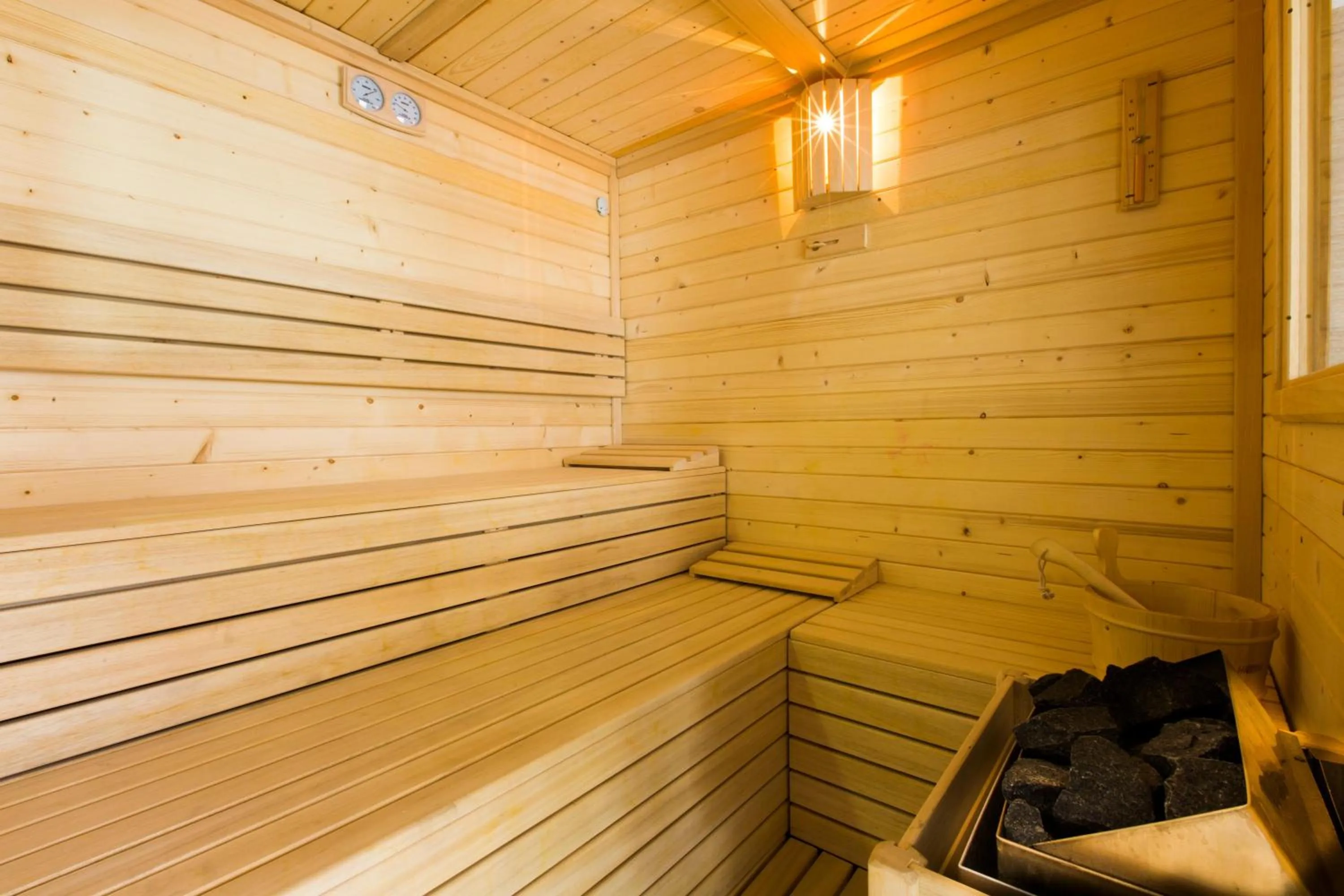 Sauna in Hotel Aubamar Bali