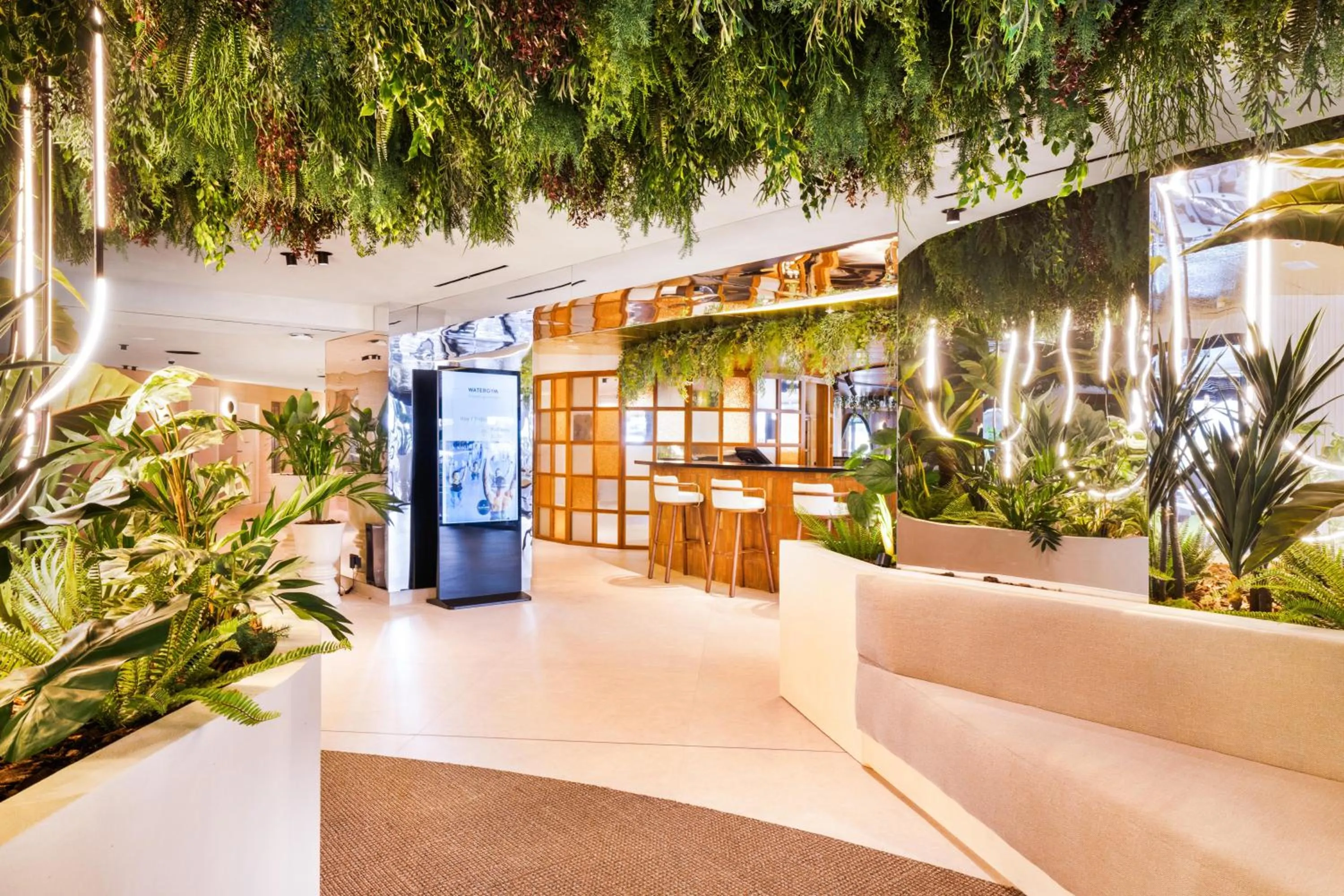 Lounge or bar in Hotel Aubamar Bali