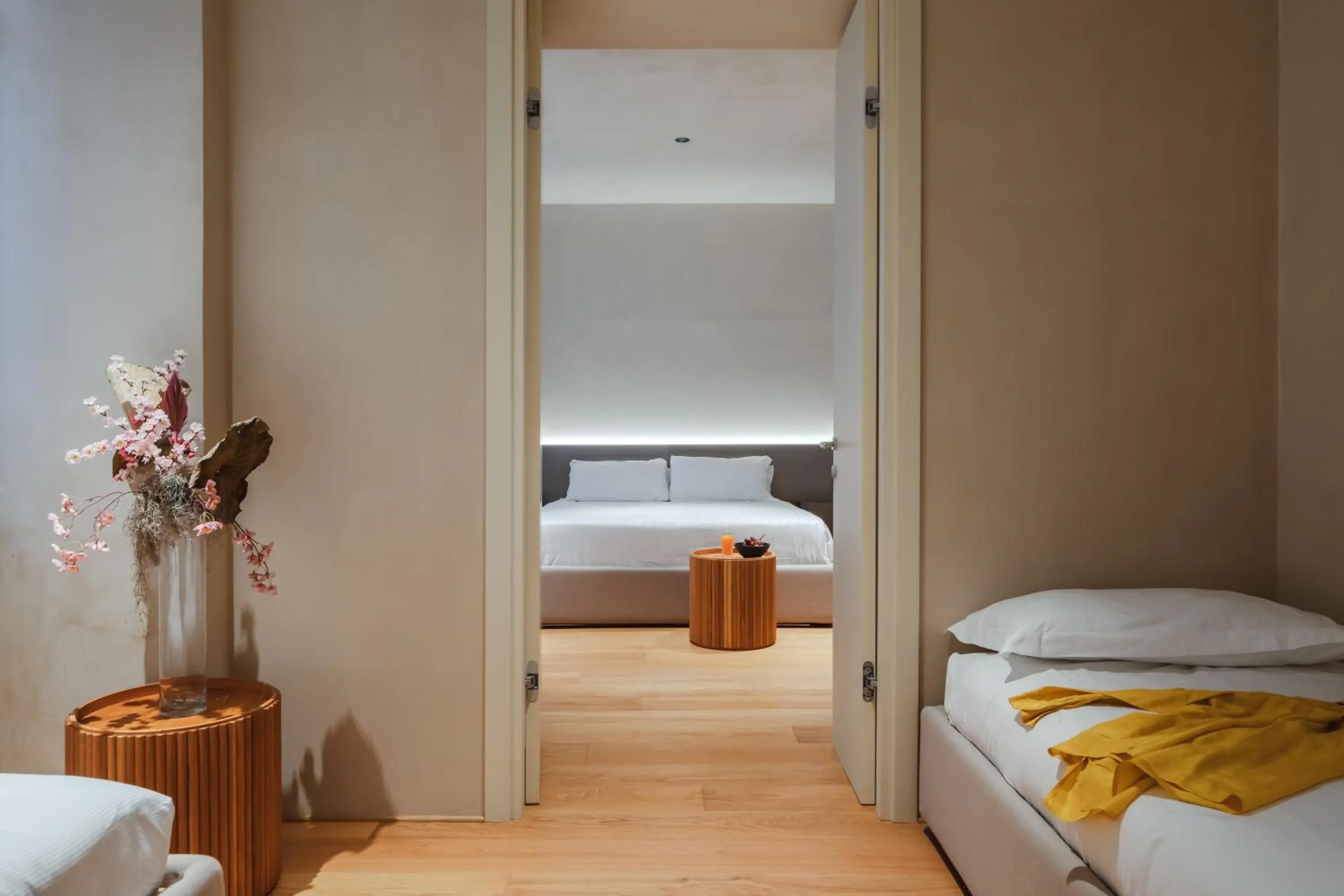 Bed in C10 Boutique Hotel