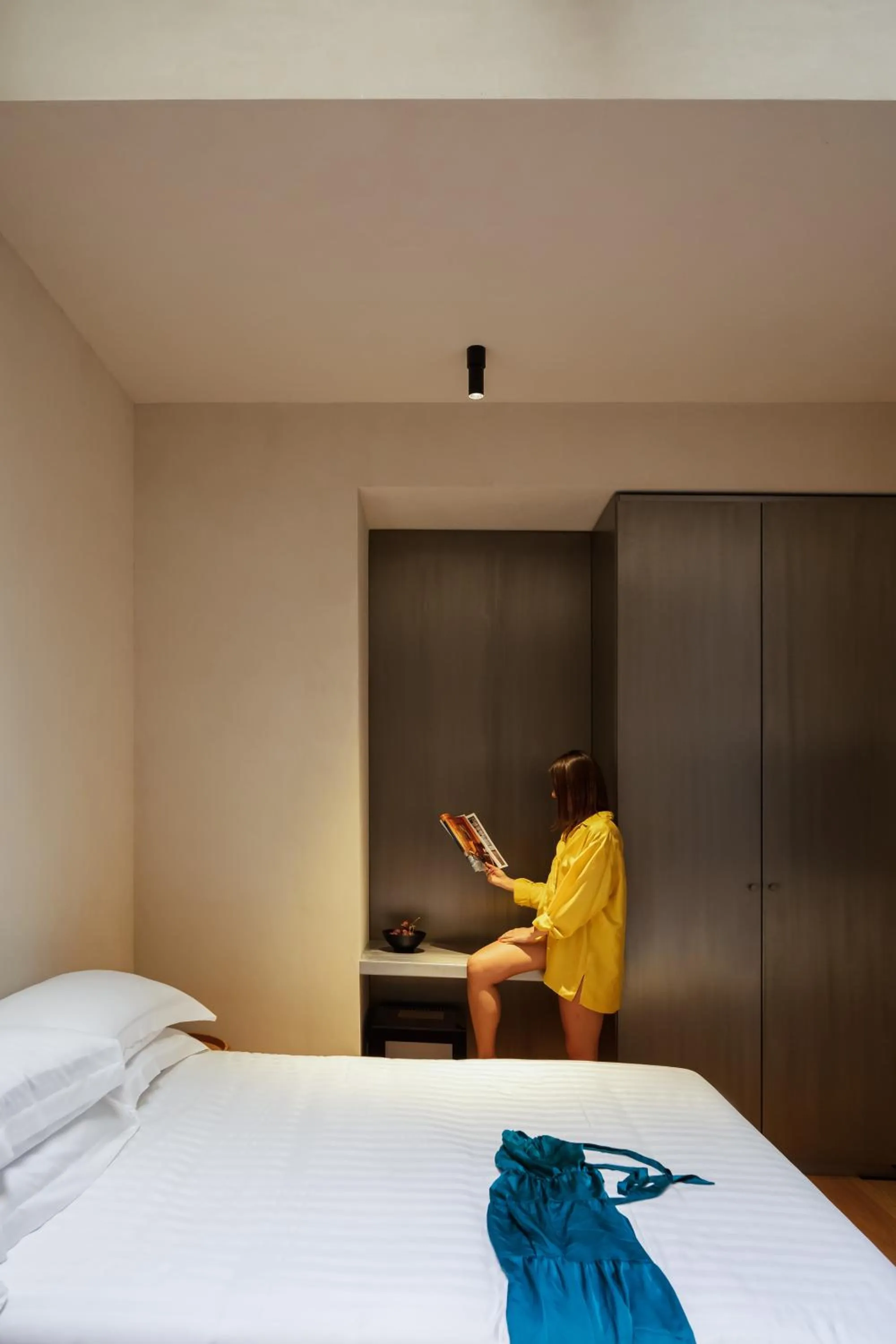 Bed in C10 Boutique Hotel