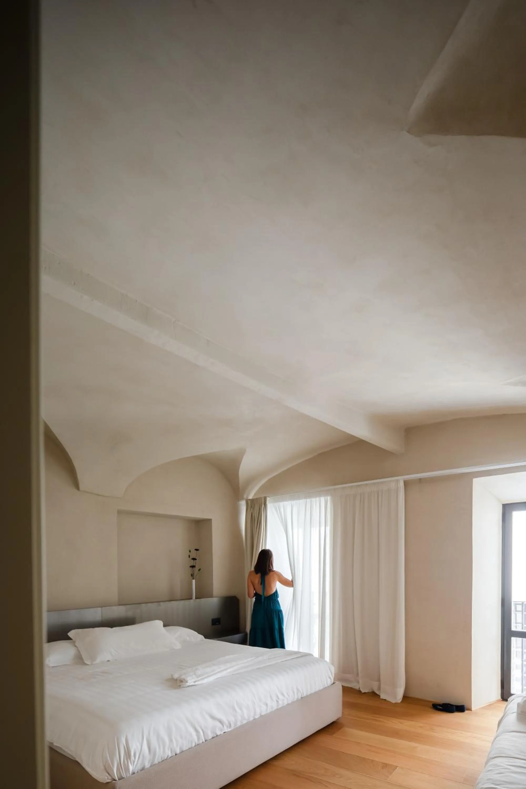 Bed in C10 Boutique Hotel