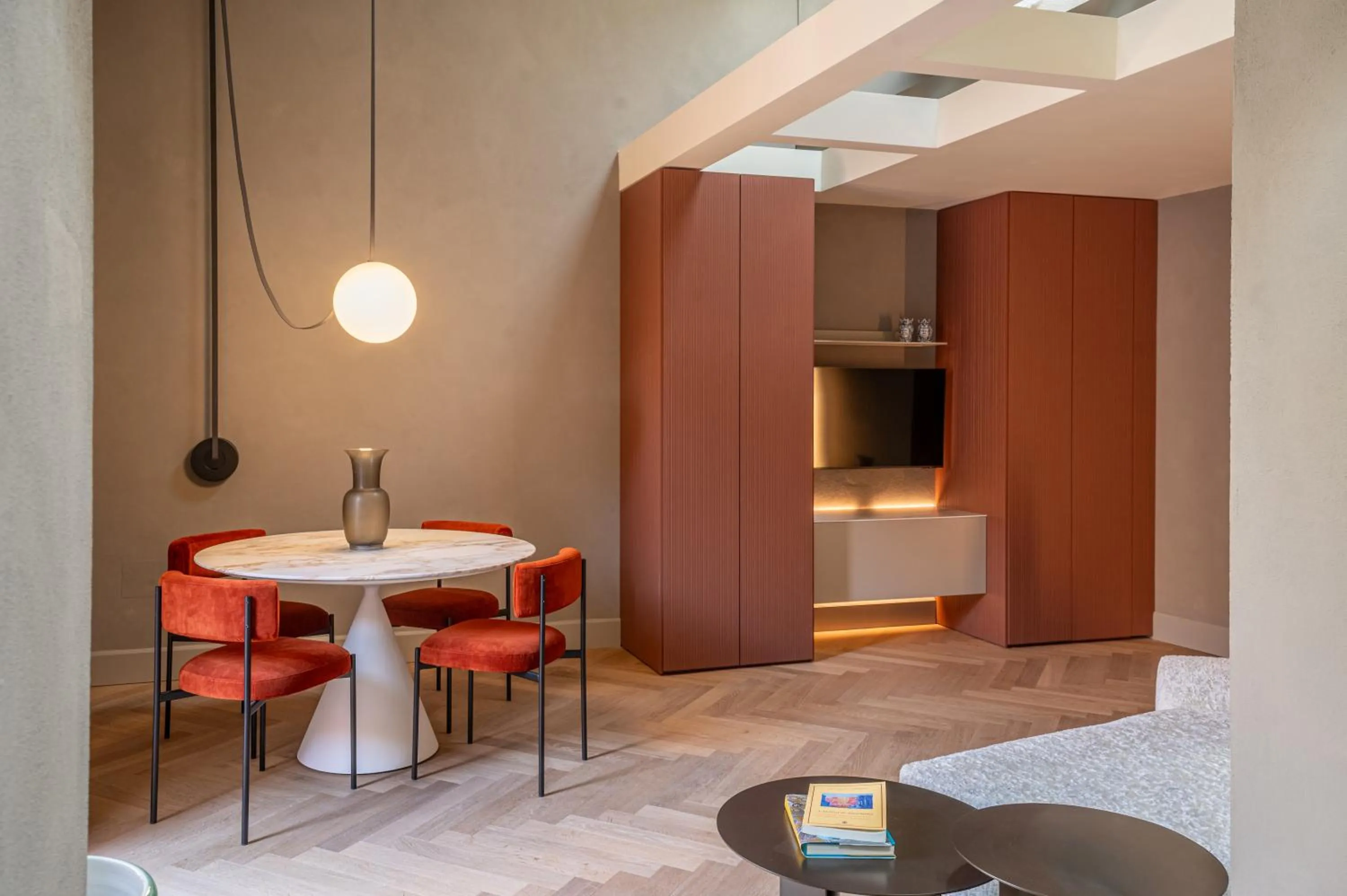 Seating area in Villa Conrad