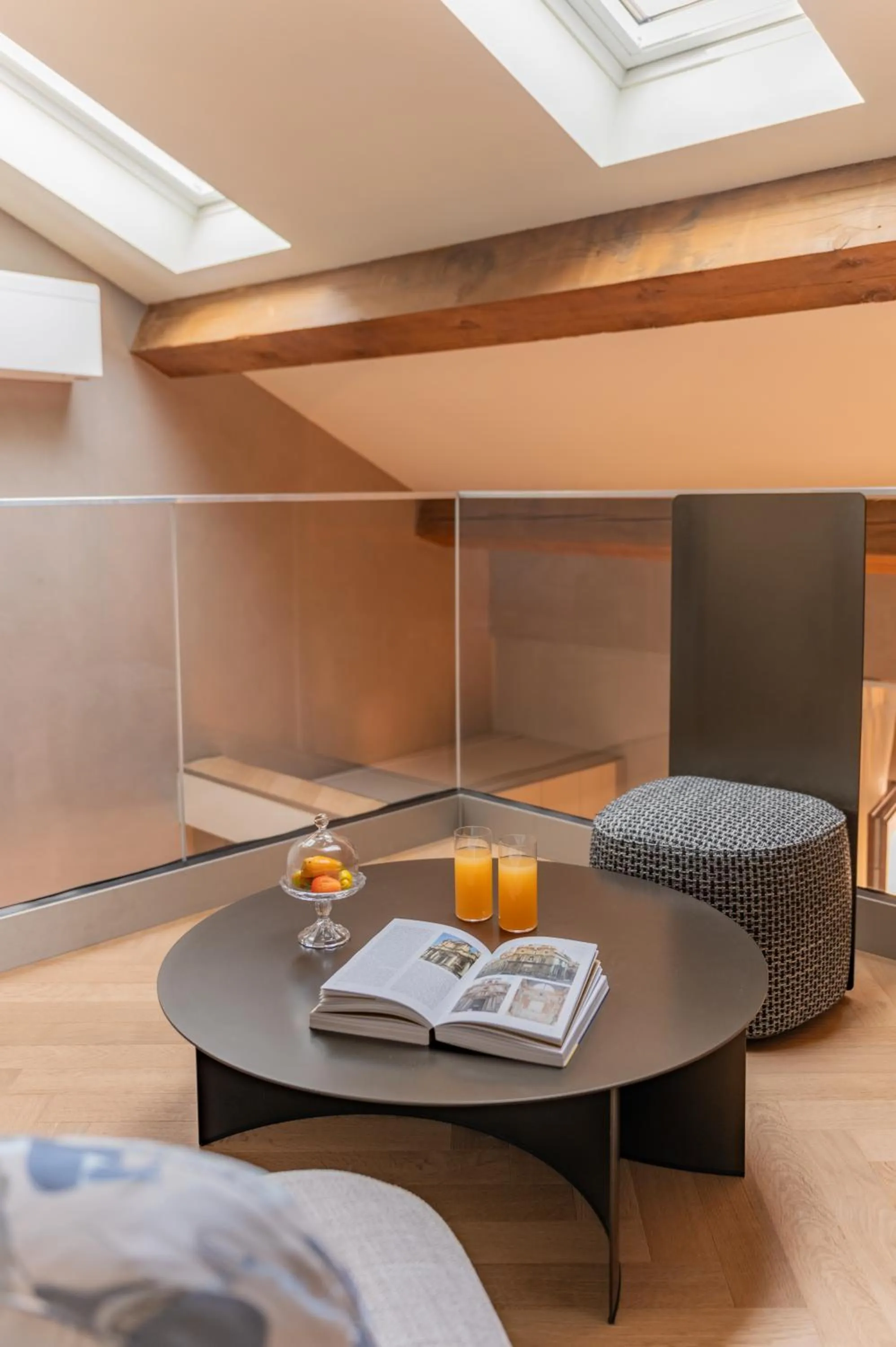 Seating area in Villa Conrad