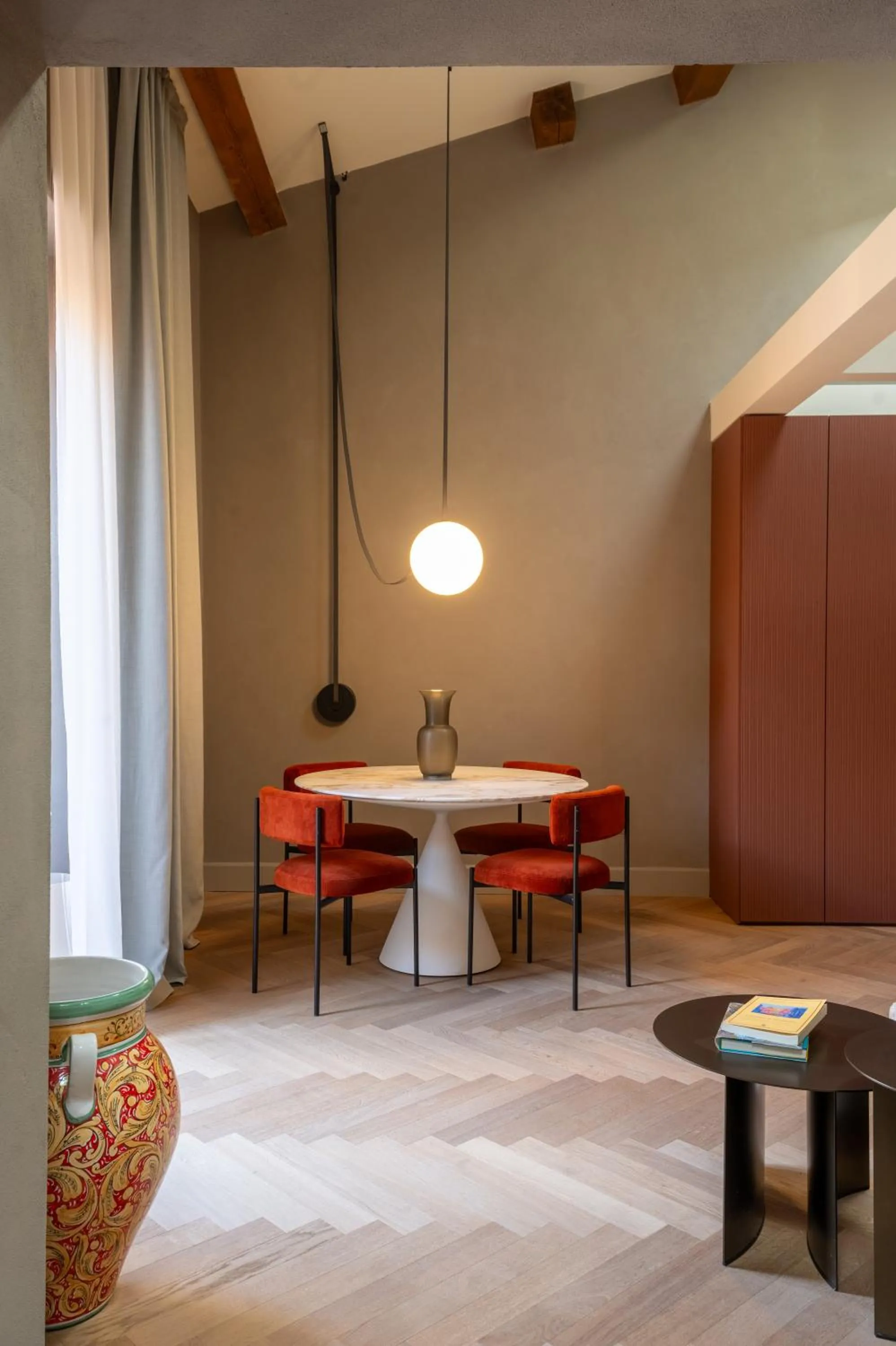 Seating area in Villa Conrad