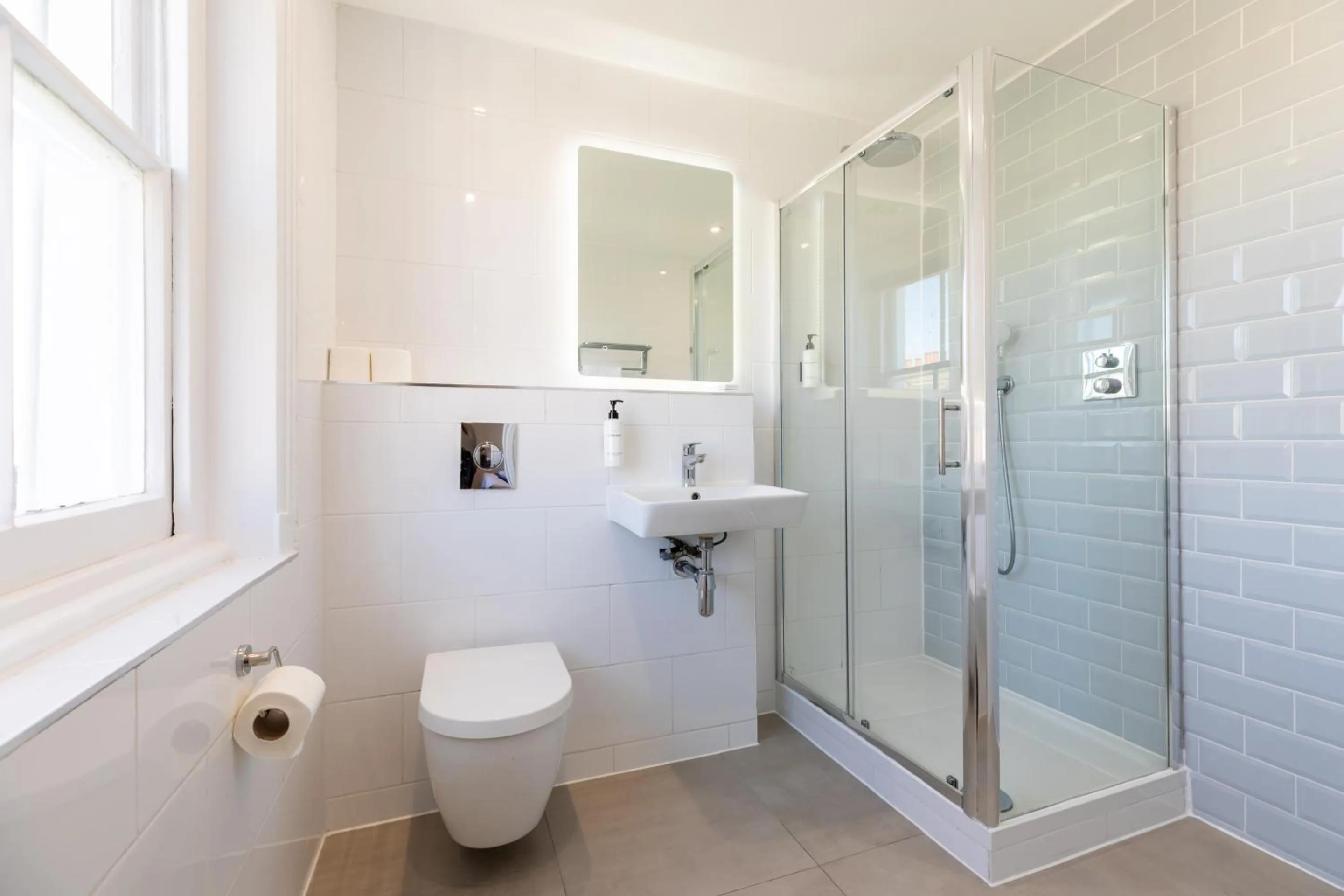 Bathroom in The Chapter Hotels - The J Hyde Park