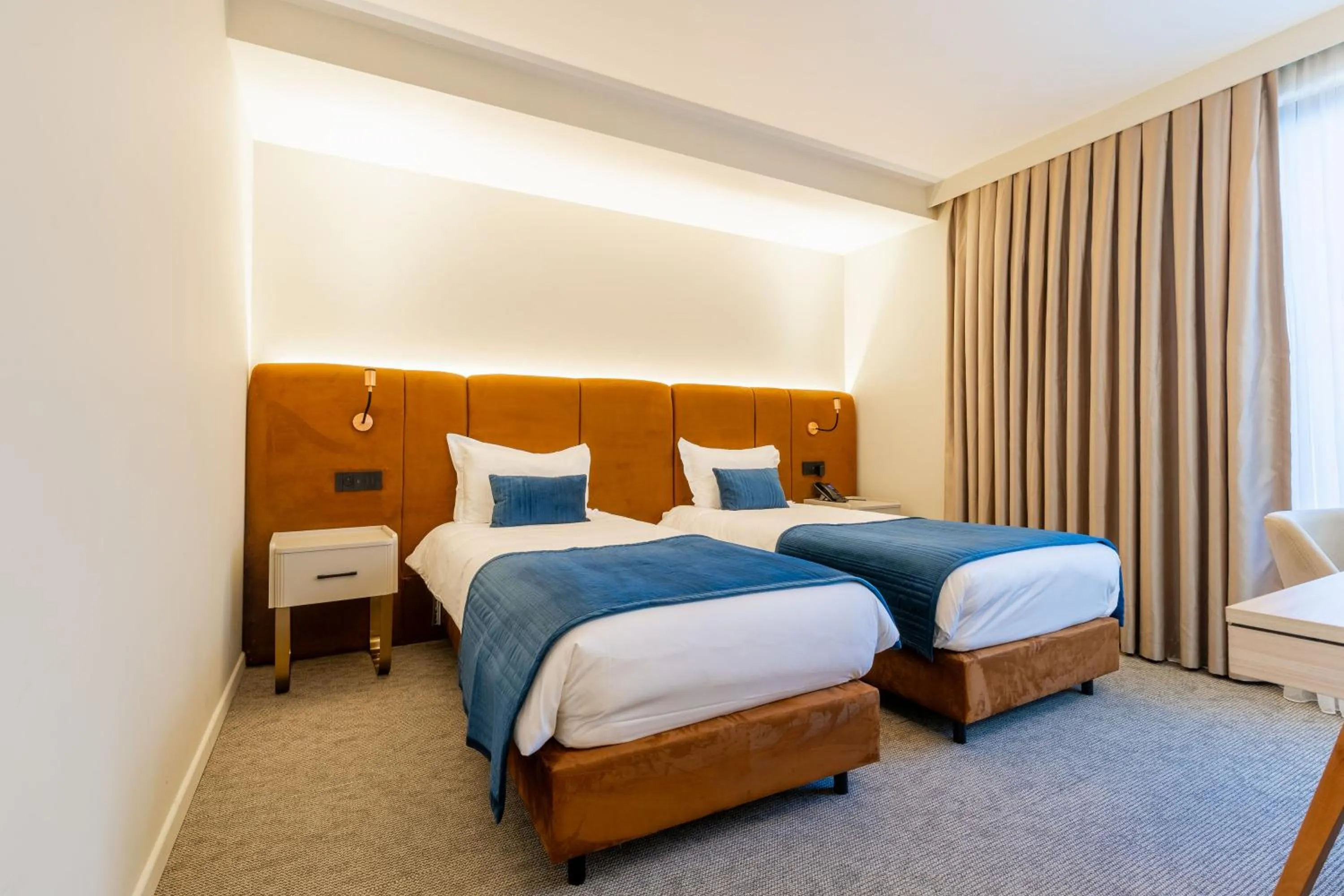 Superior Twin Room in The Liman Hotel