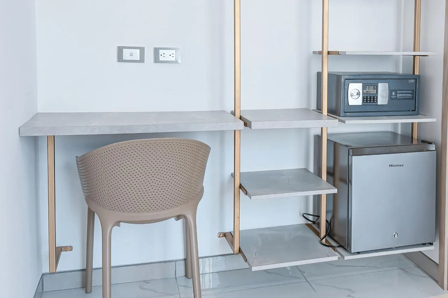 Seating area in Delamar Hotel