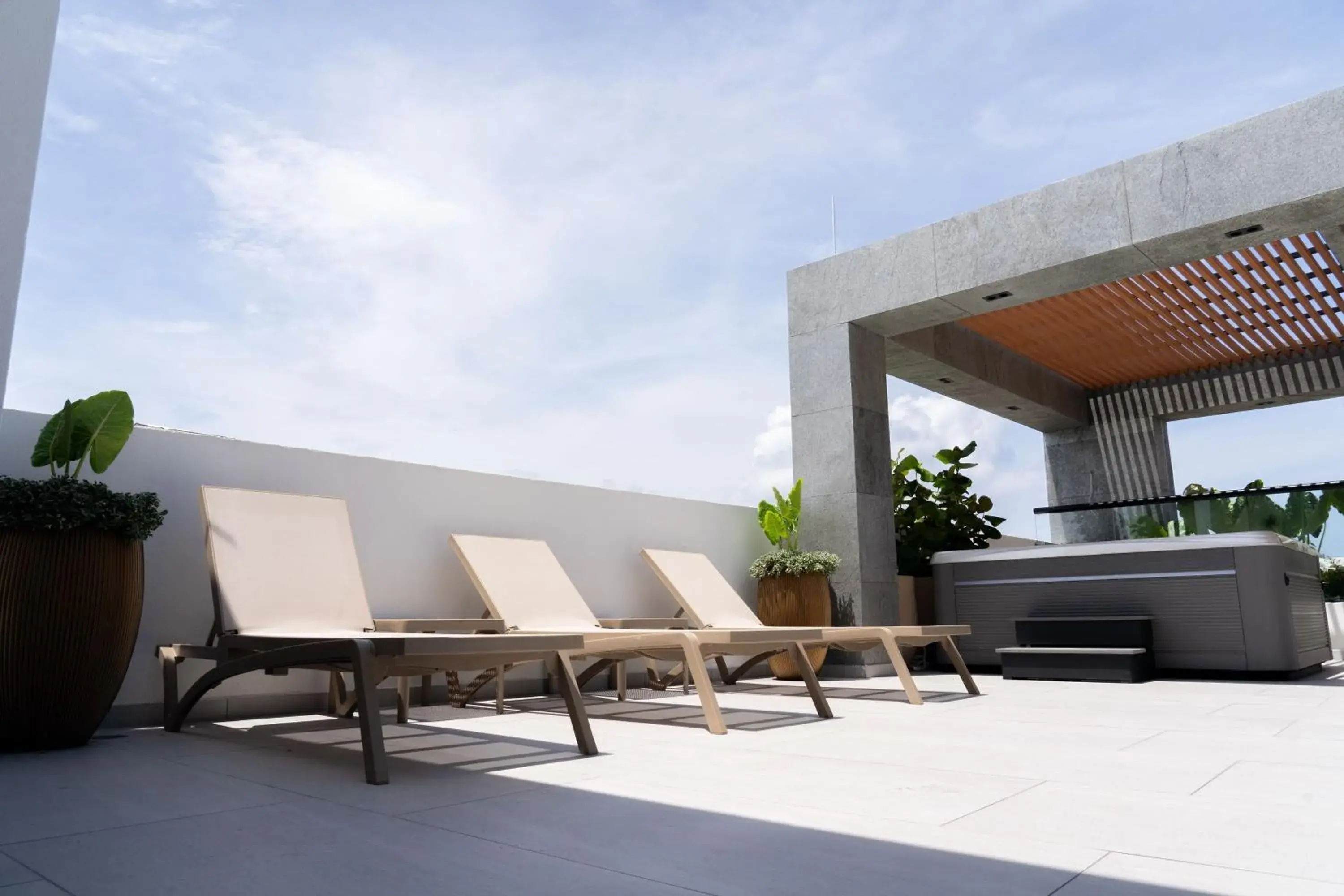 Balcony/Terrace in Delamar Hotel Balcony/Terrace in Delamar Hotel