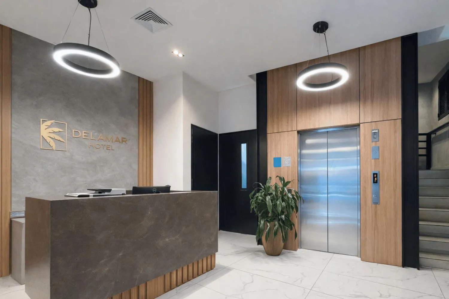 Lobby or reception in Delamar Hotel