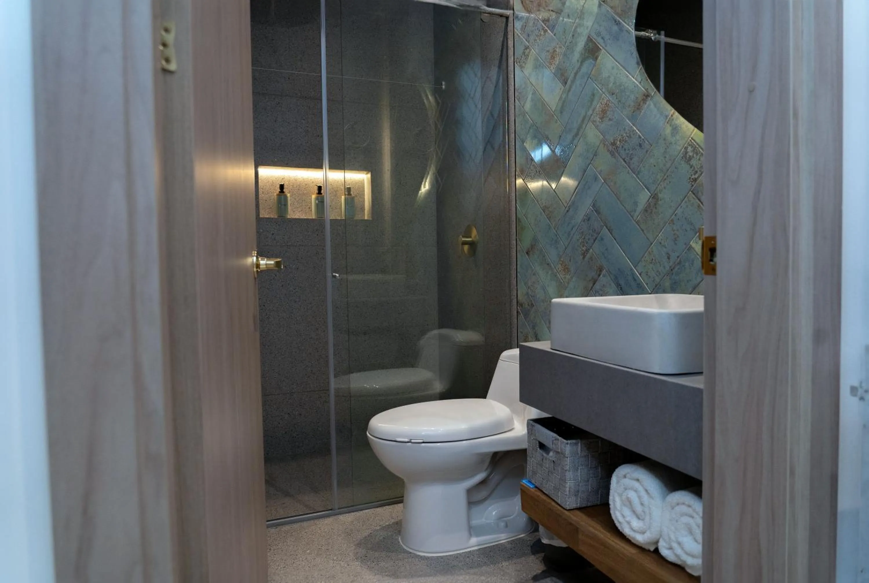 Bathroom in Delamar Hotel