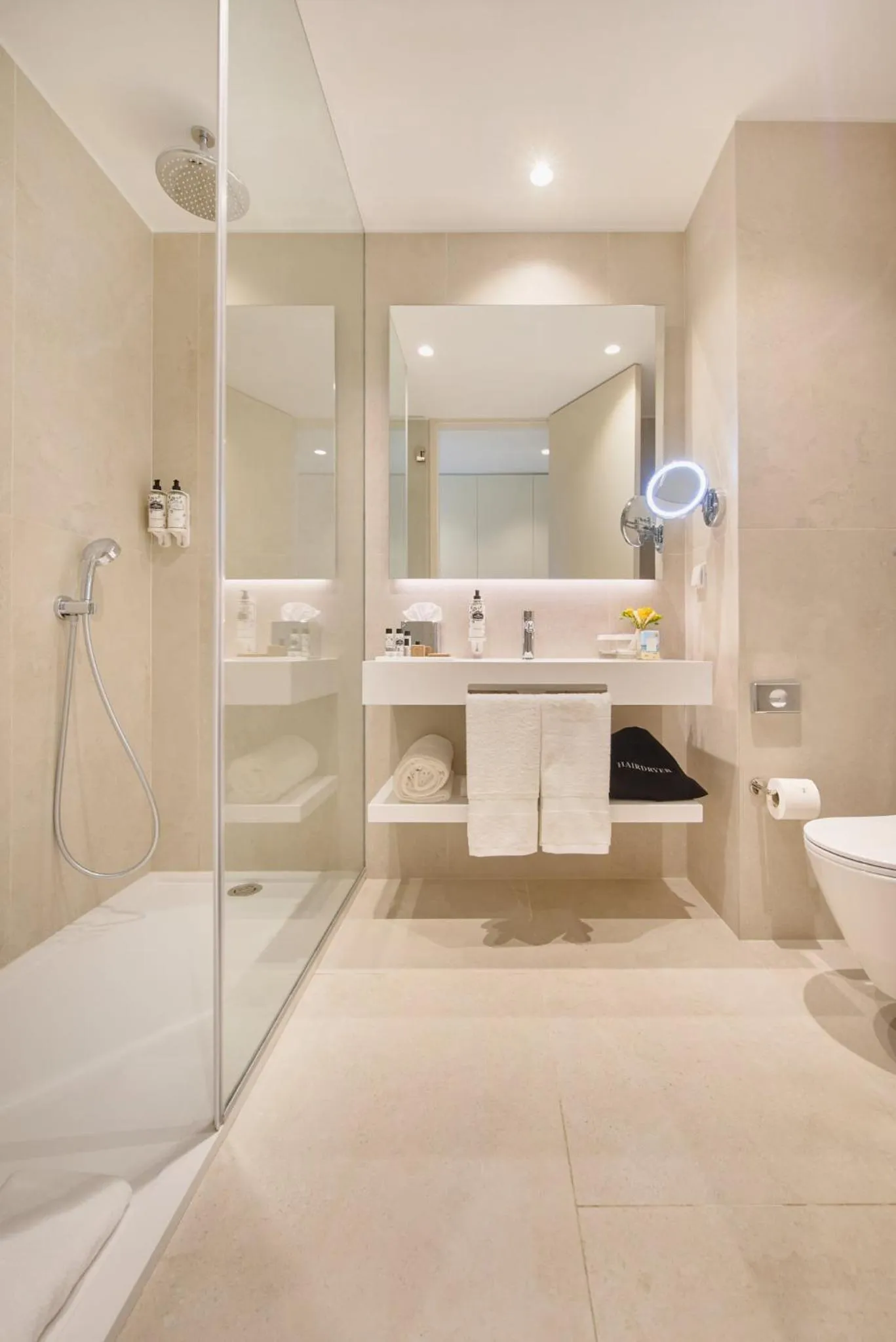 Shower in The Editory by the Sea Lagos