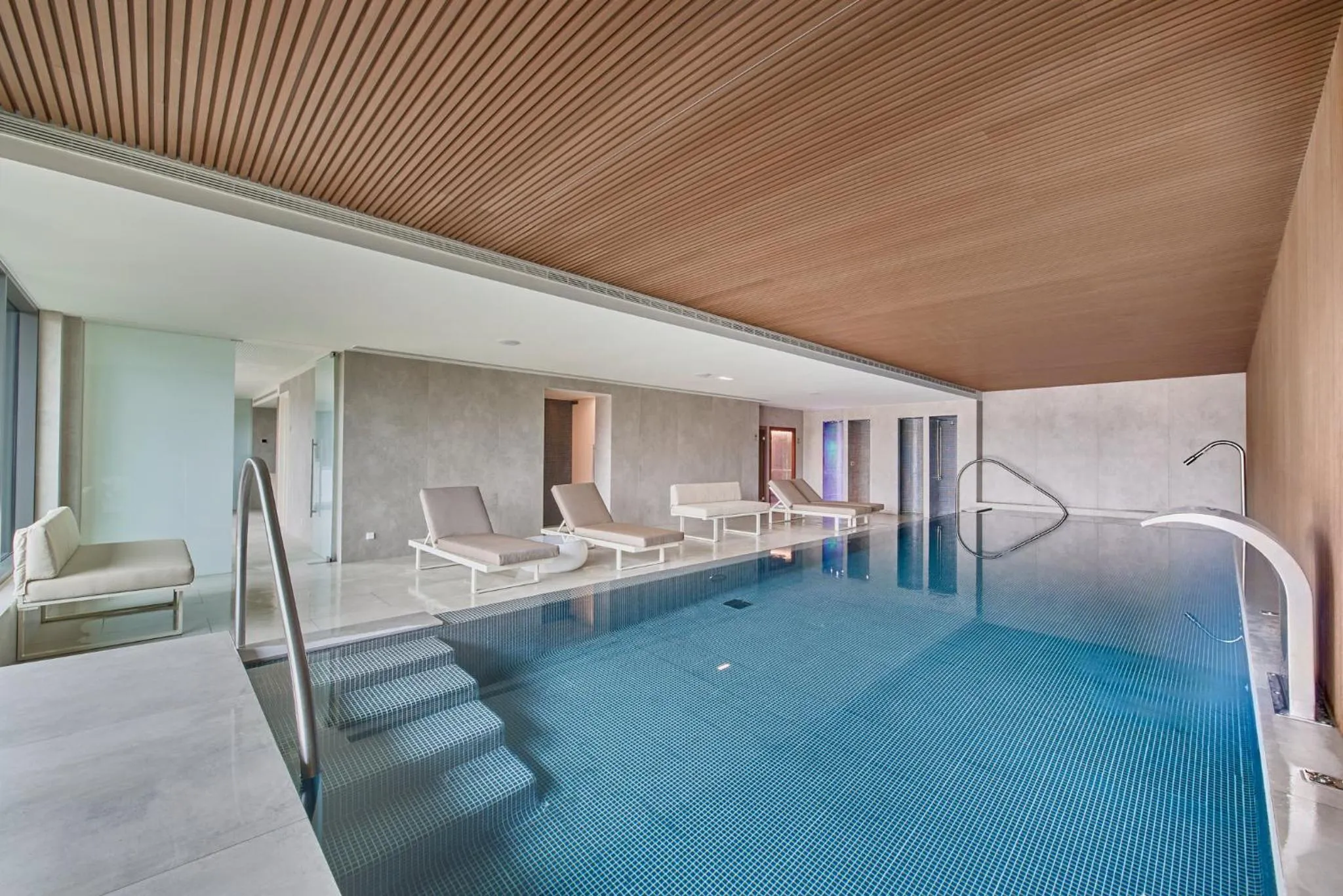 Pool view in The Editory by the Sea Lagos