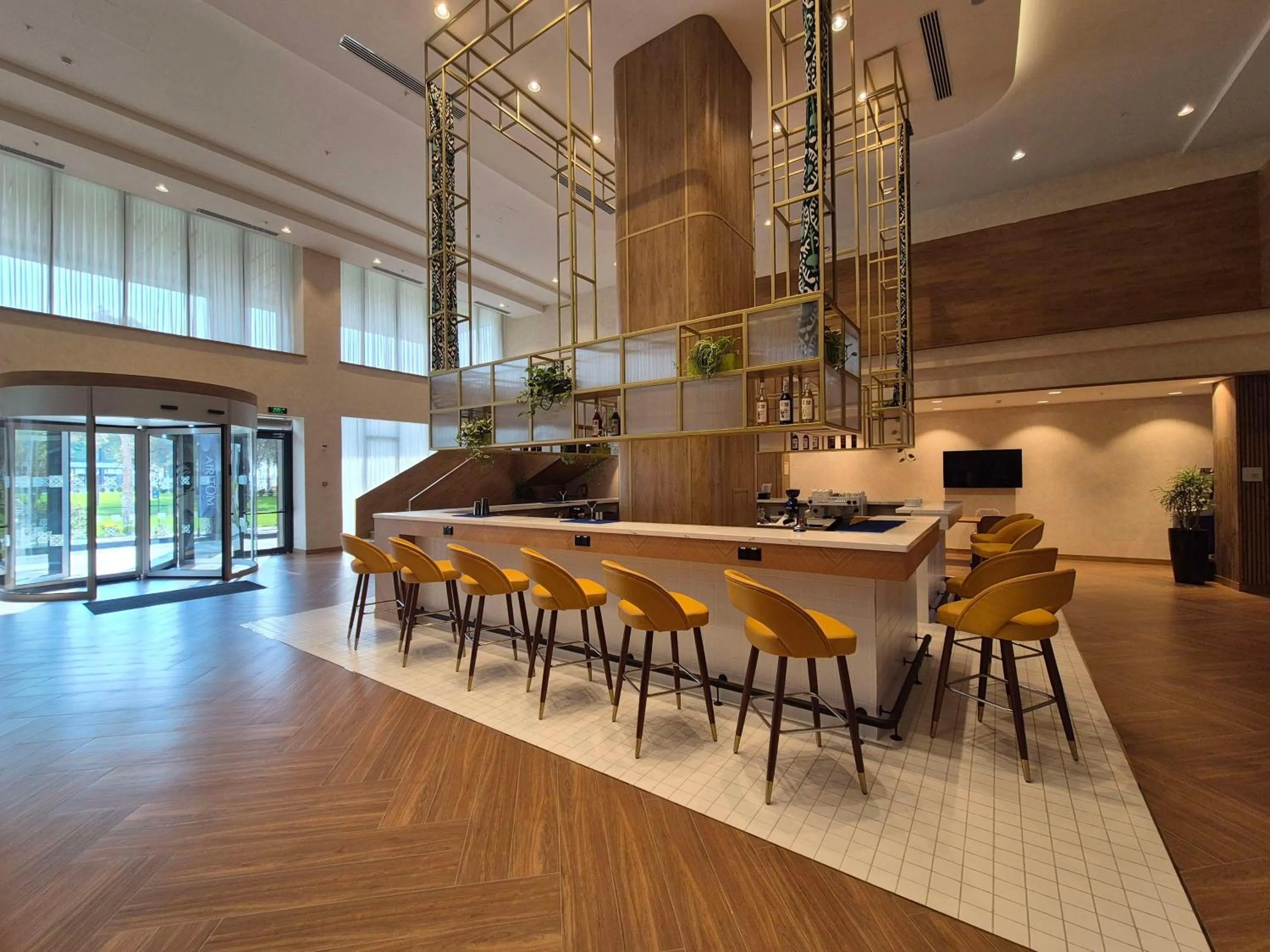 Lobby or reception in Hilton Garden Inn Termez Airitom