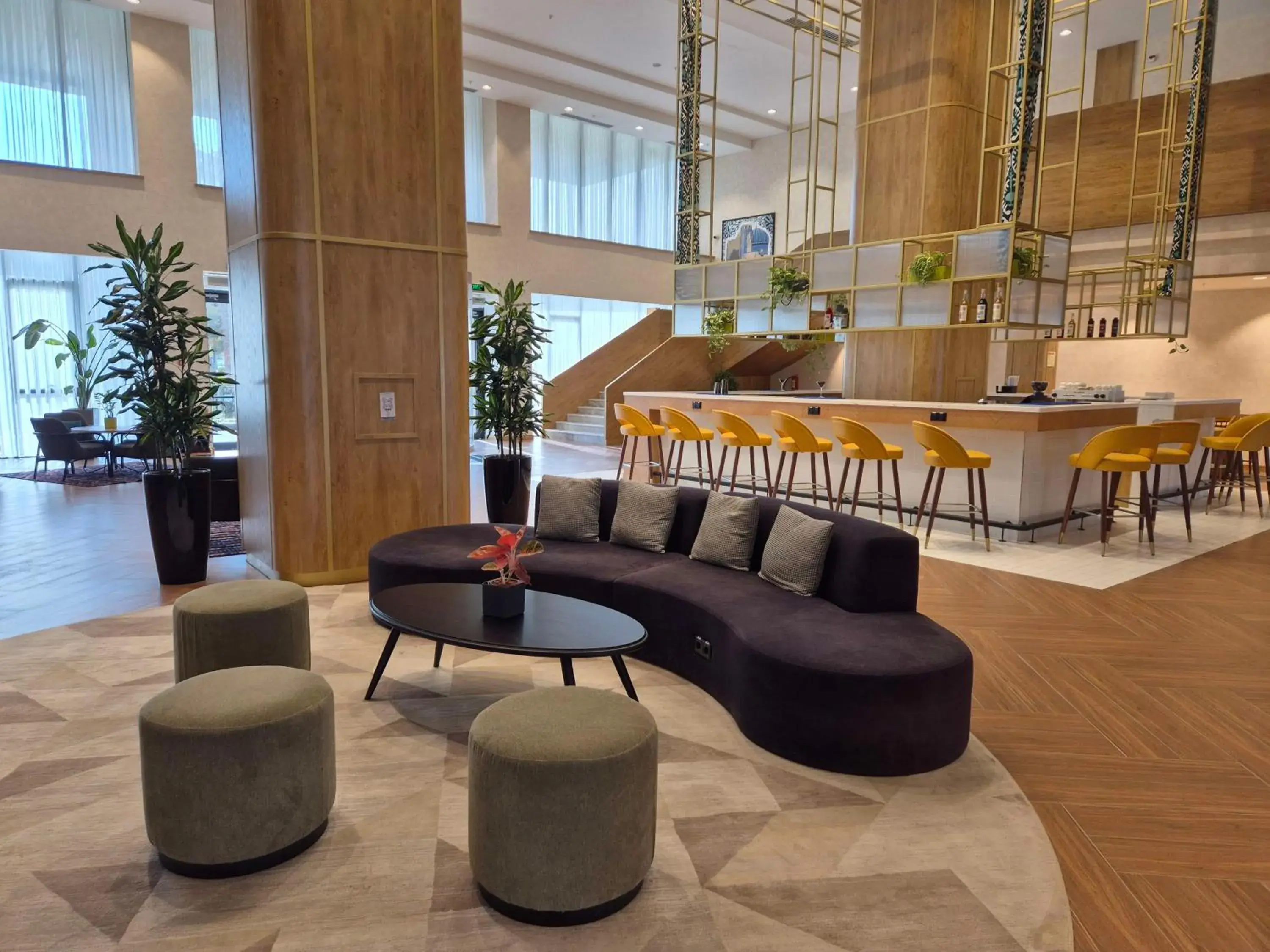 Lobby or reception in Hilton Garden Inn Termez Airitom Lobby or reception in Hilton Garden Inn Termez Airitom