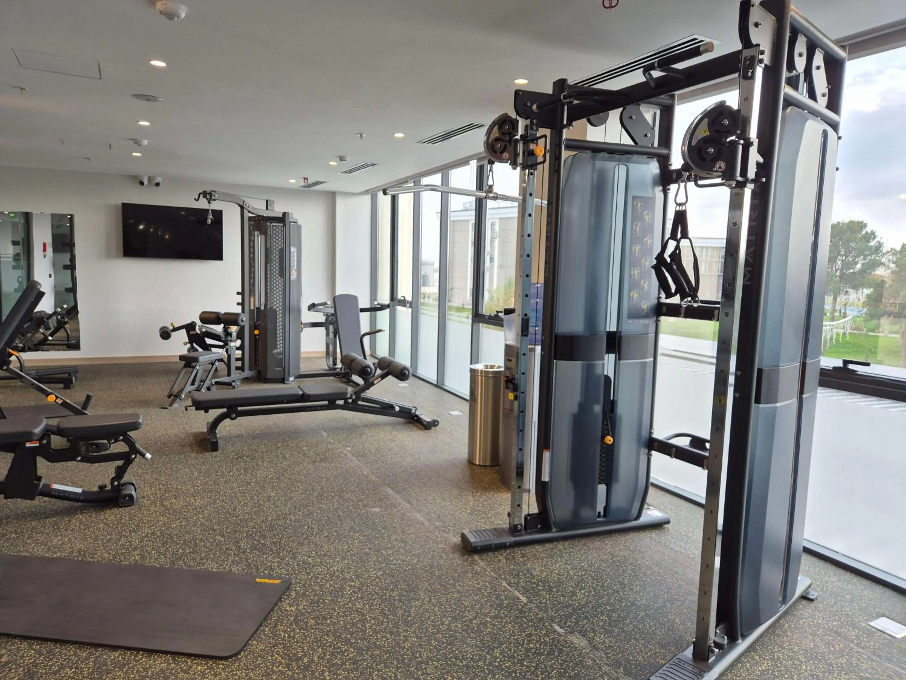 Fitness centre/facilities in Hilton Garden Inn Termez Airitom