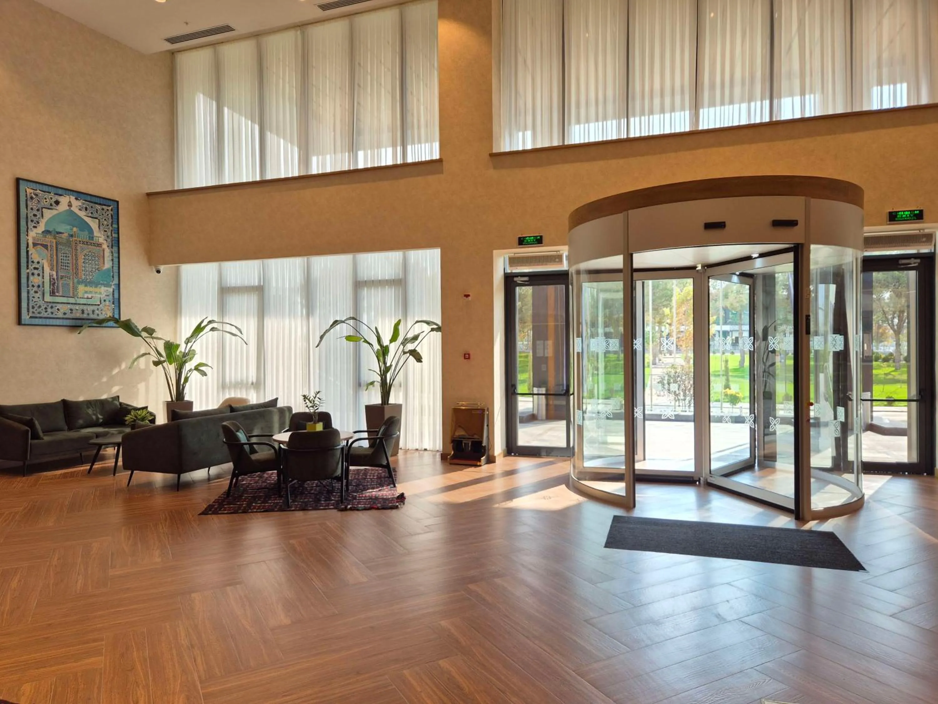 Lobby or reception in Hilton Garden Inn Termez Airitom