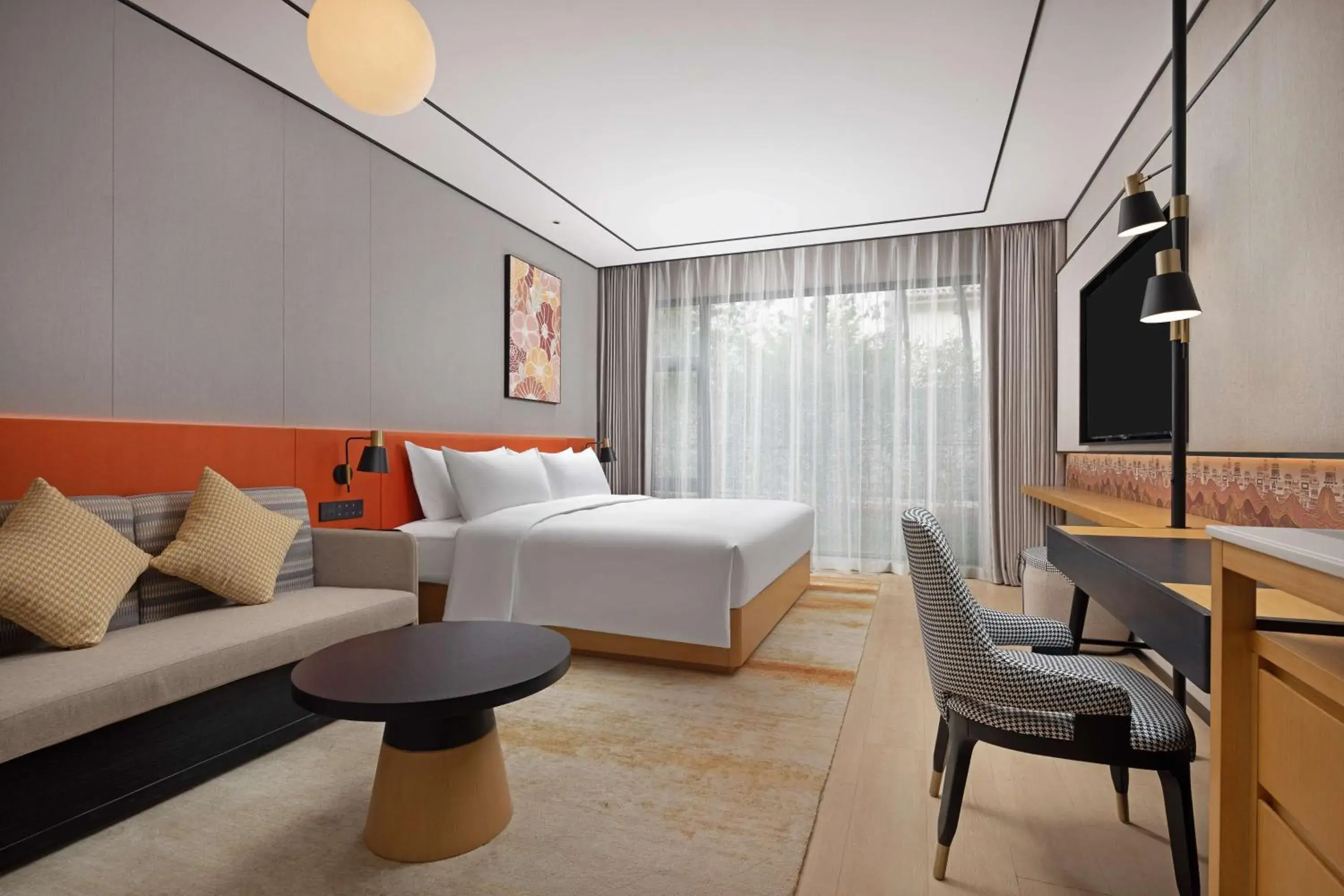 Living room, Bed in Hilton Garden Inn Dali Ancient City Living room, Bed in Hilton Garden Inn Dali Ancient City