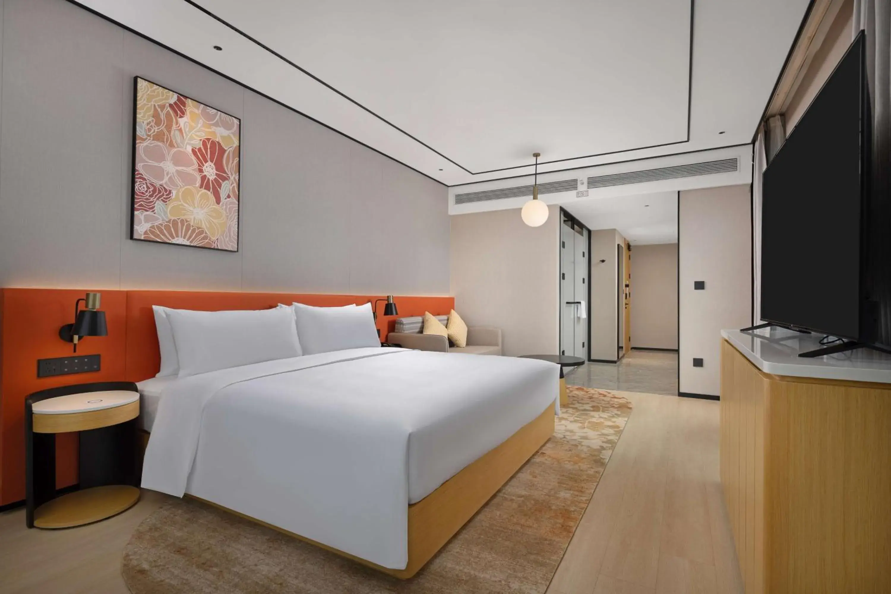 Living room, Bed in Hilton Garden Inn Dali Ancient City Living room, Bed in Hilton Garden Inn Dali Ancient City