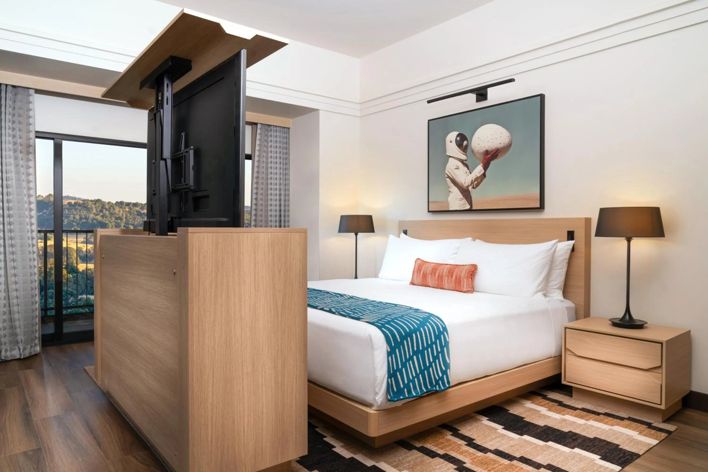 Bed in Chicken Ranch Casino Resort