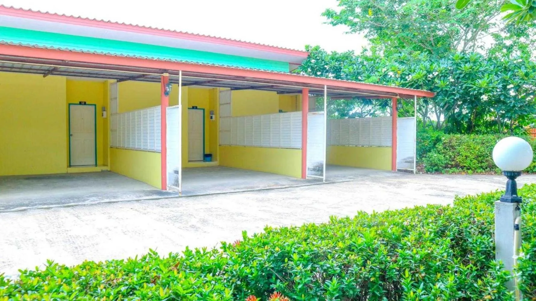 Facade/entrance in The Moon Resort Phetchaburi