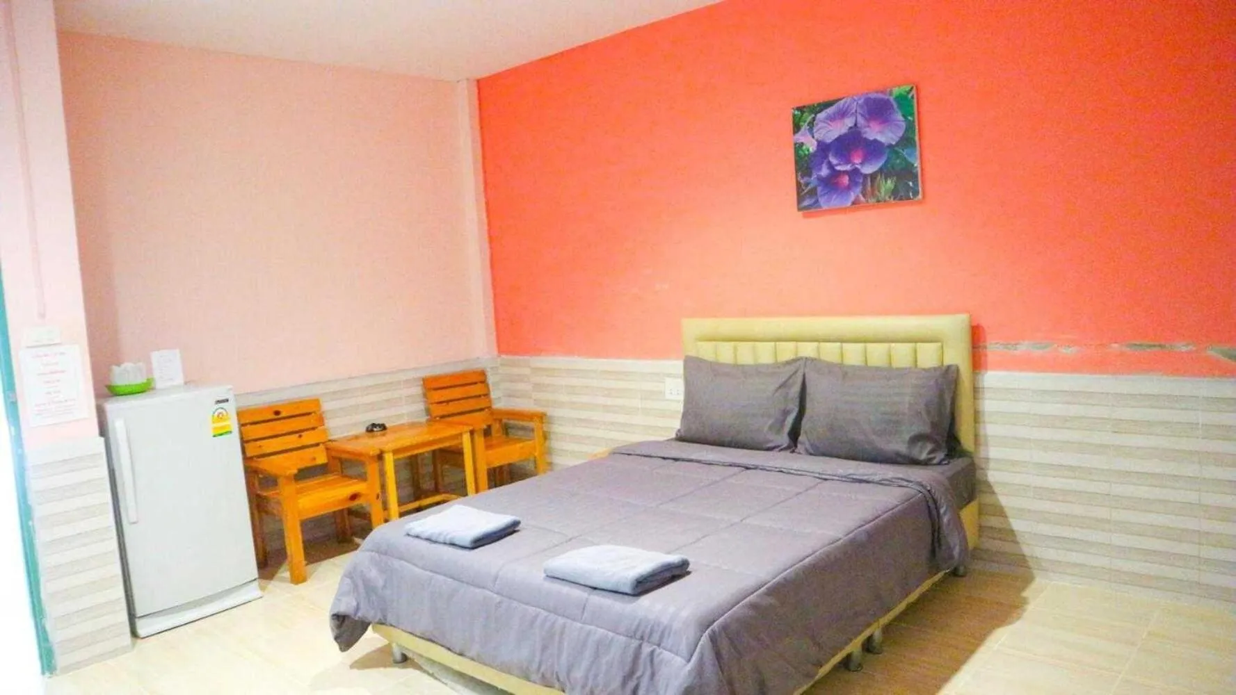 Bedroom, Bed in The Moon Resort Phetchaburi