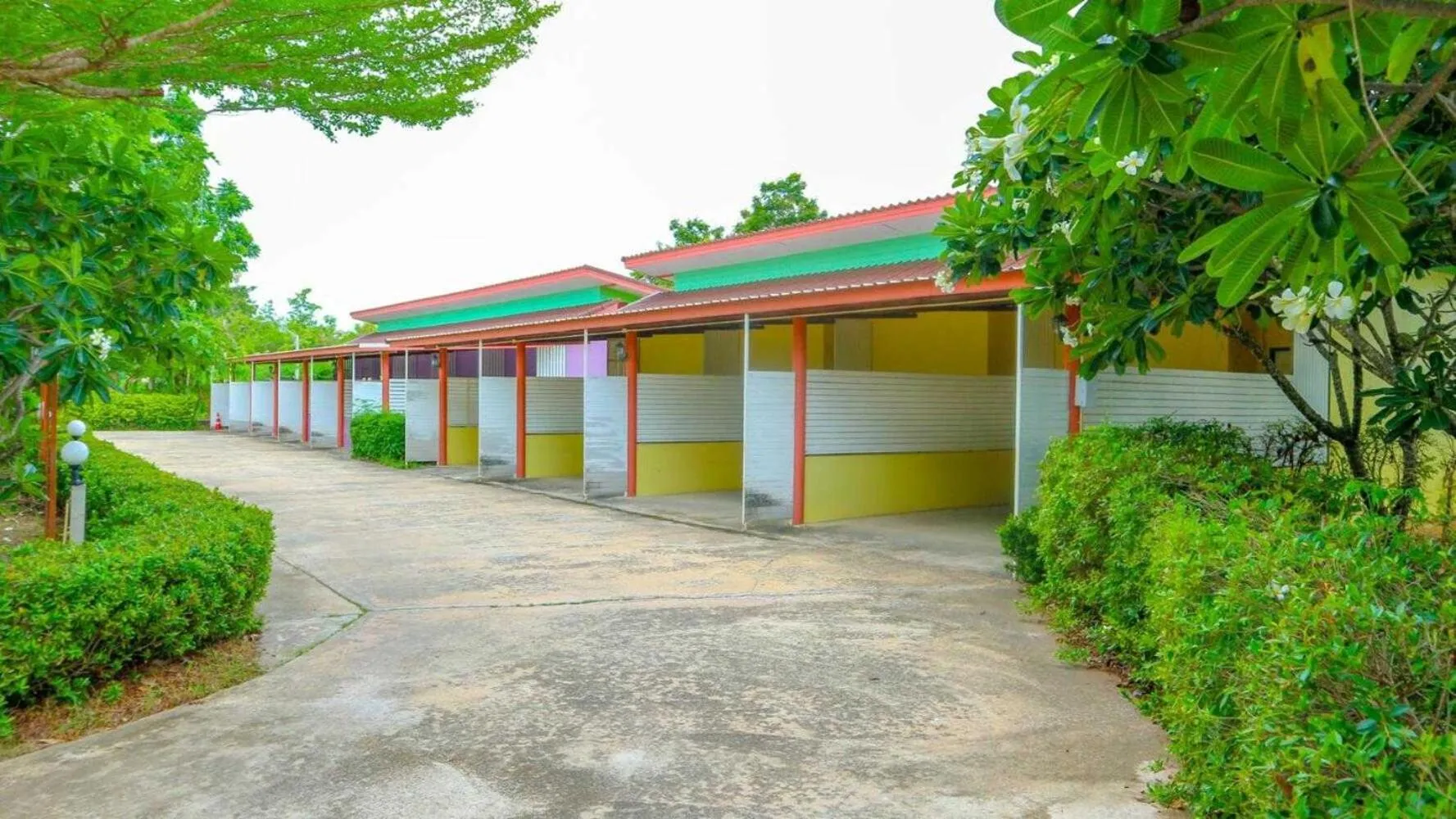 Facade/entrance in The Moon Resort Phetchaburi