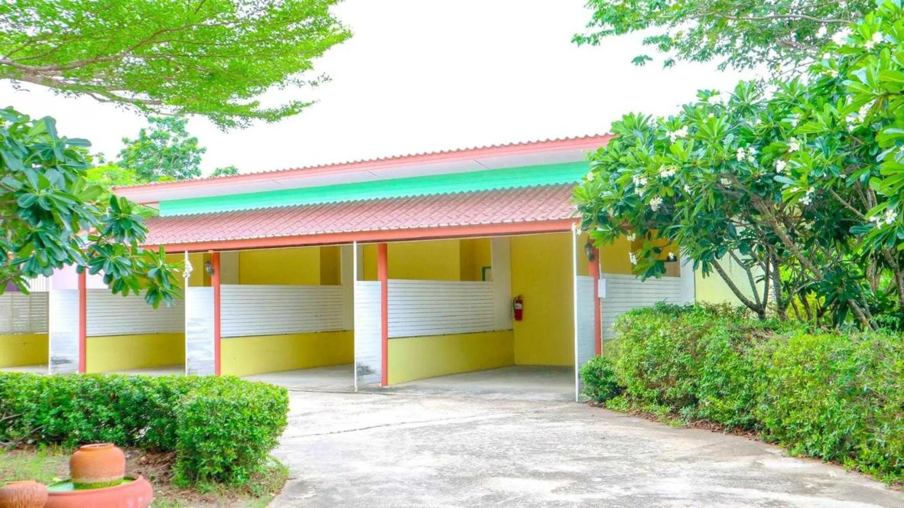 Facade/entrance in The Moon Resort Phetchaburi