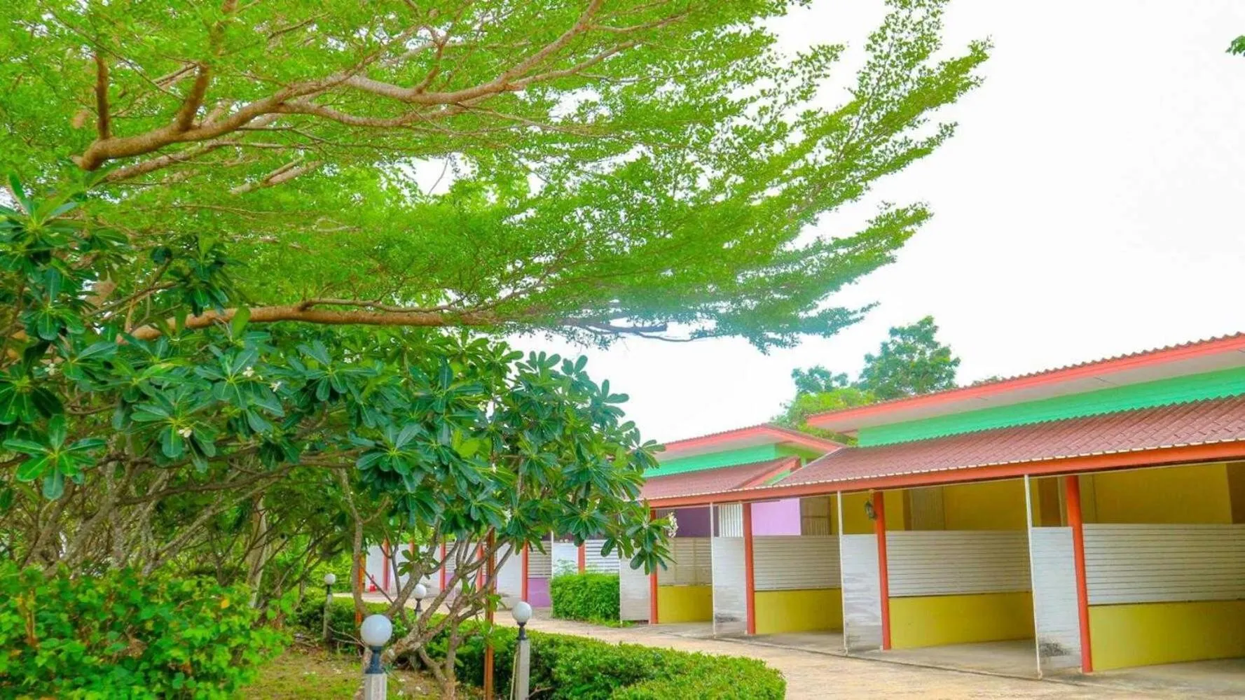 Facade/entrance in The Moon Resort Phetchaburi