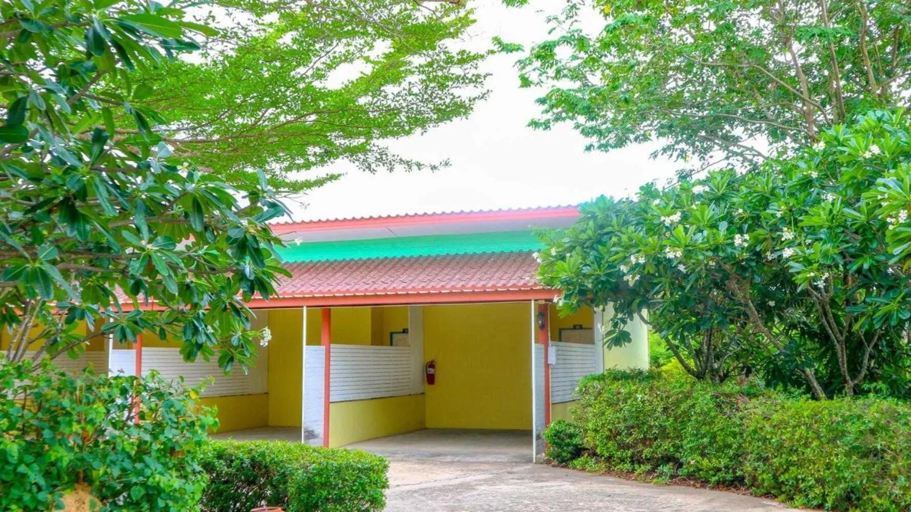 Facade/entrance in The Moon Resort Phetchaburi