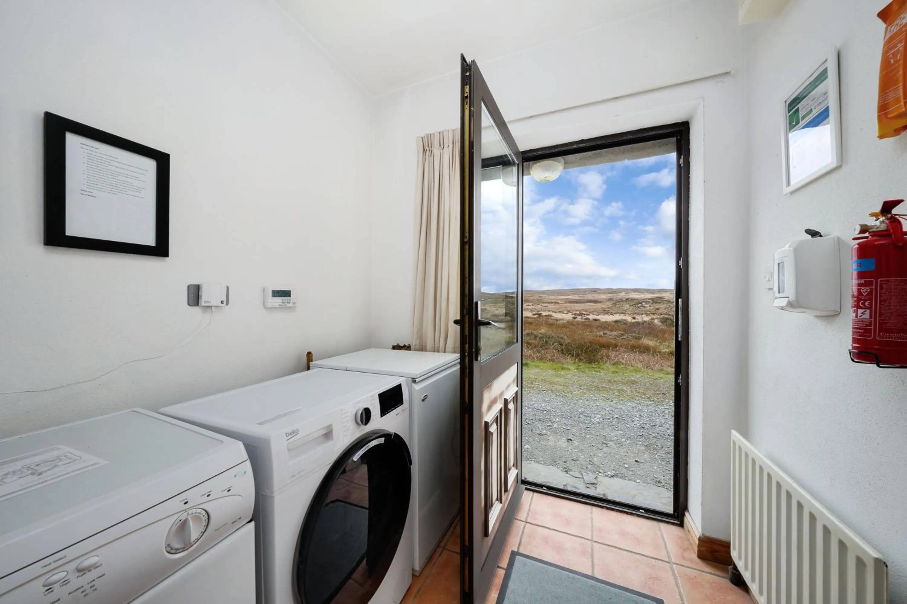 laundry in Cottage 118 - Cleggan