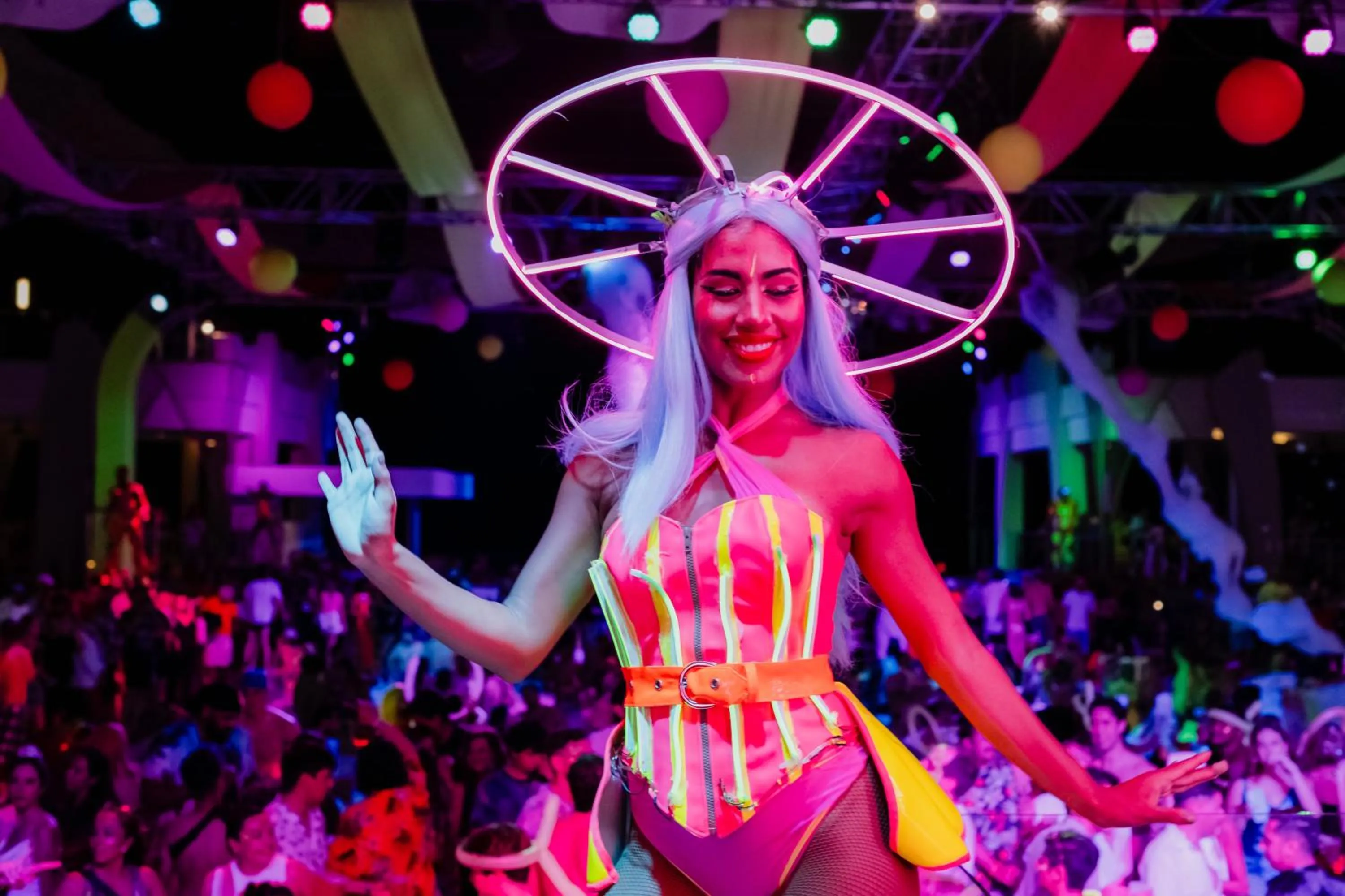 Evening entertainment in Riu Palace Kukulkan - Adults Only - All Inclusive