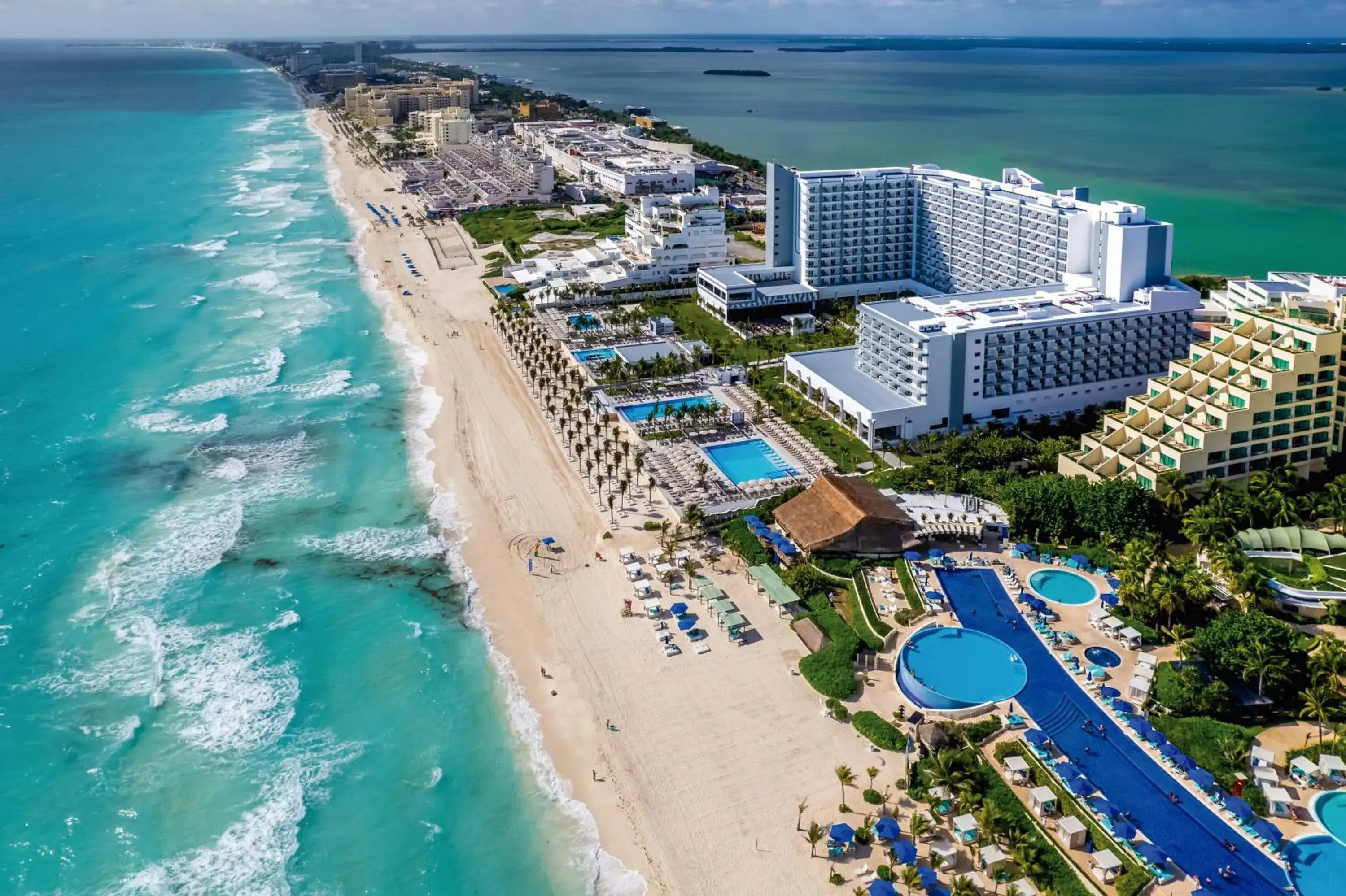 Bird's eye view in Riu Palace Kukulkan - Adults Only - All Inclusive Bird's eye view in Riu Palace Kukulkan - Adults Only - All Inclusive