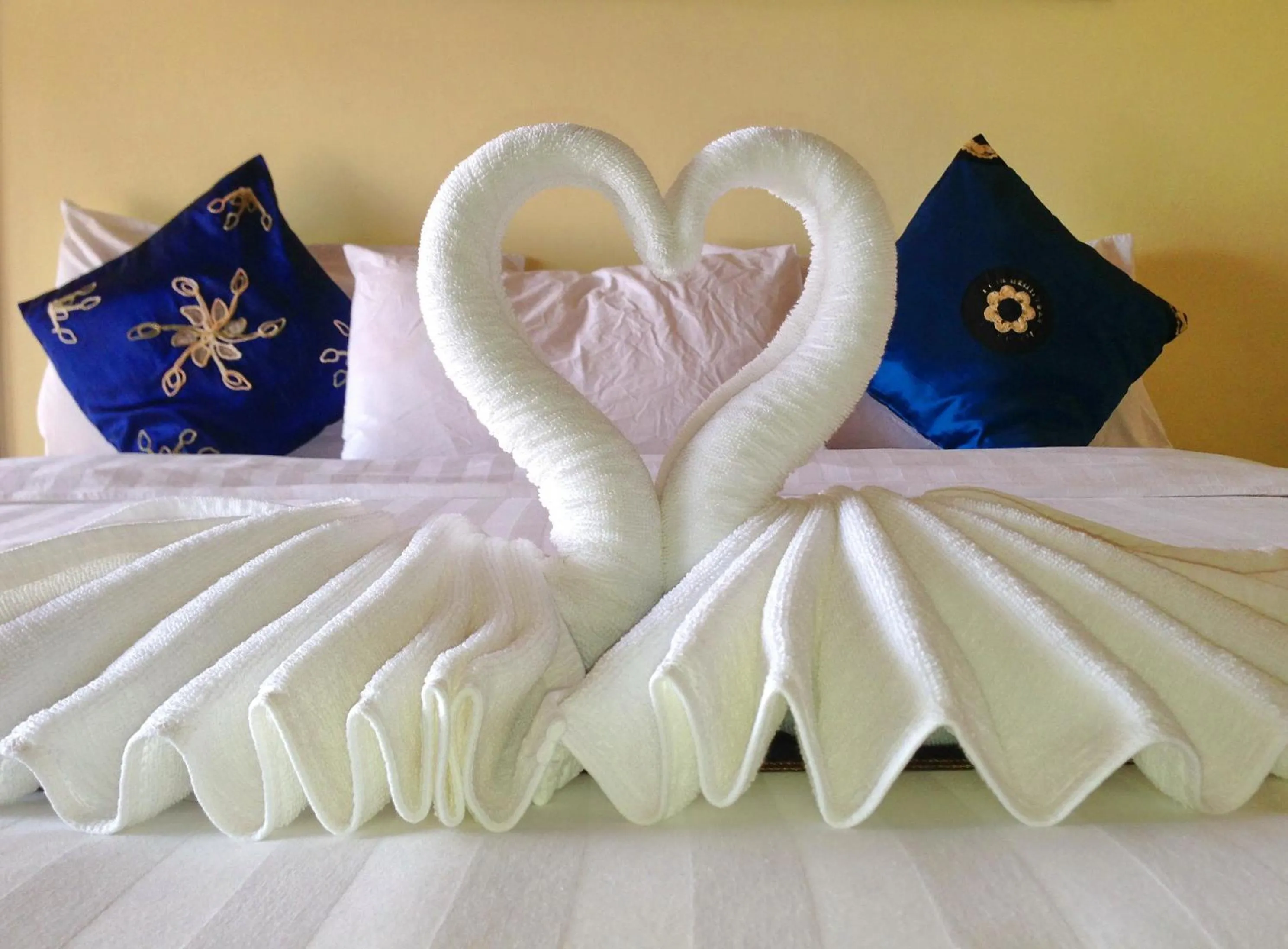 Decorative detail, Bed in Karon Pool Hotel