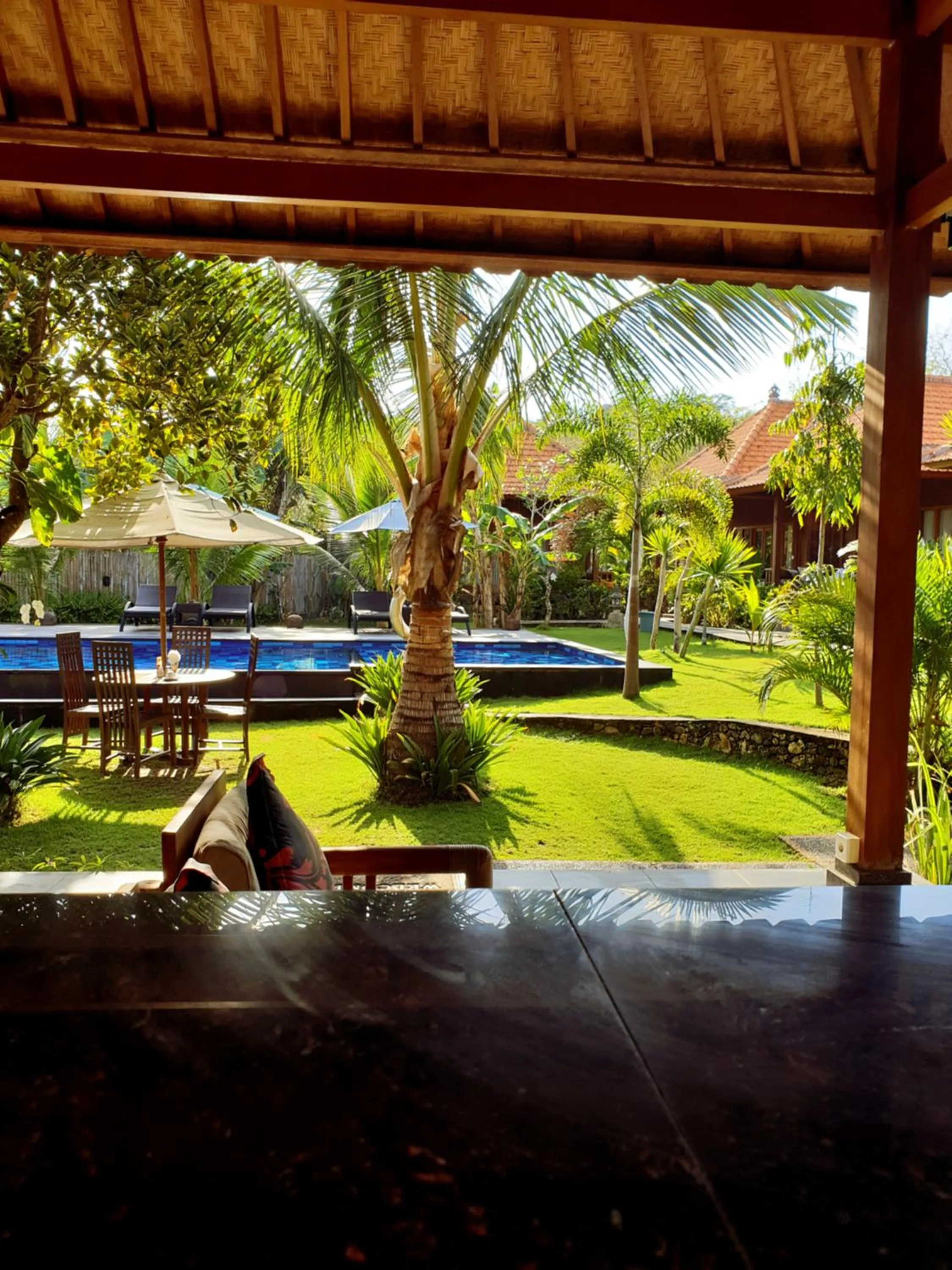 Pool view in Kencana Garden